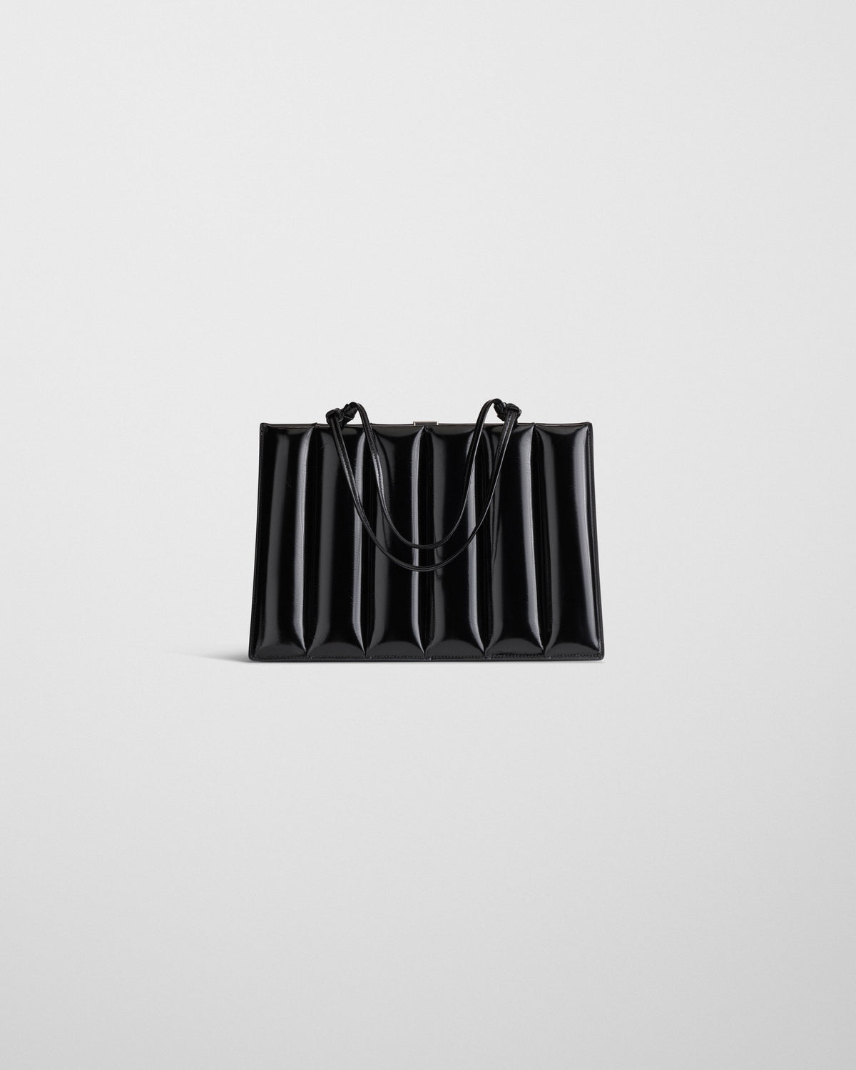 PHOEBE PHILO | DRIVE BAG | BLACK LEATHER