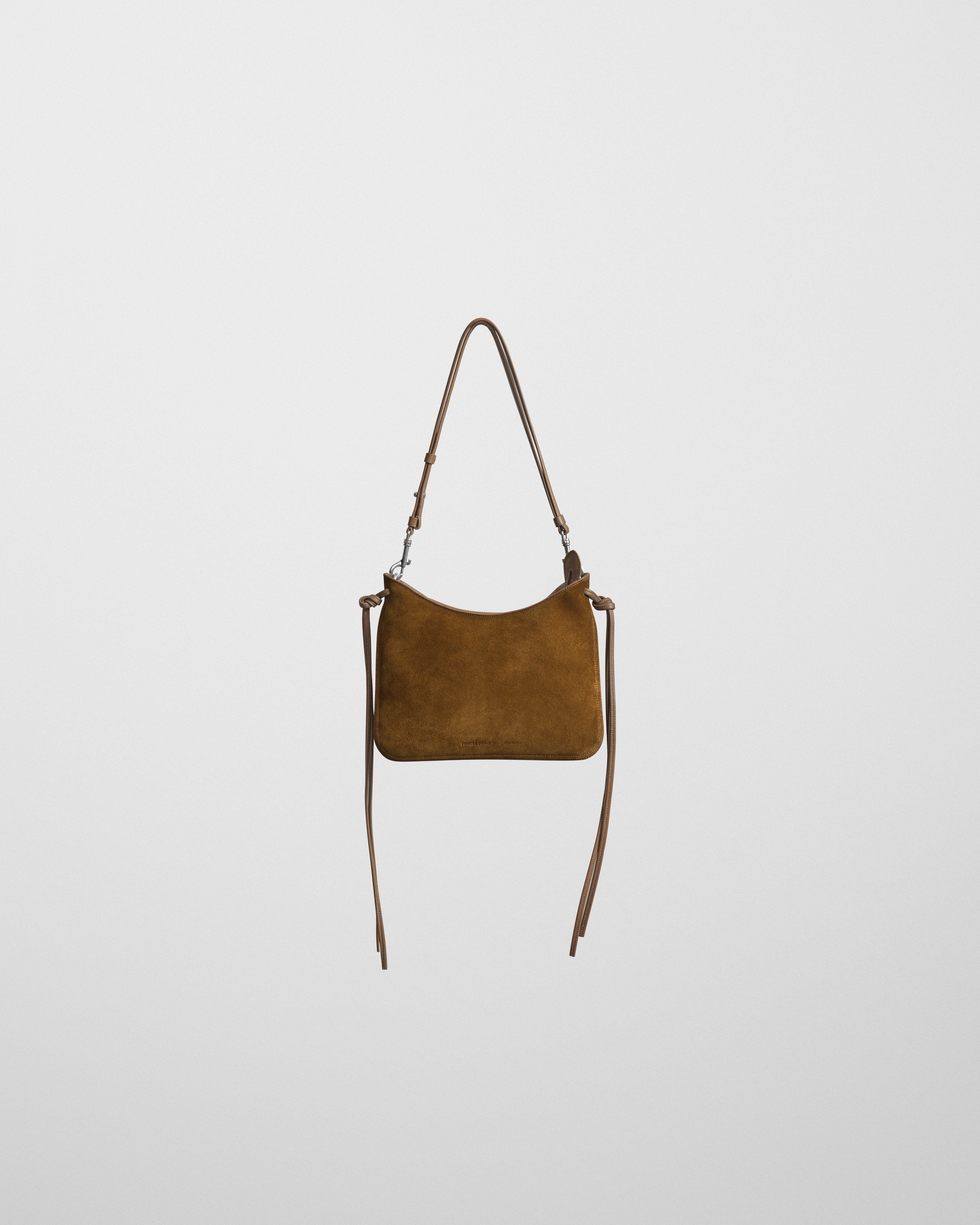 PHOEBE PHILO | SMALL GIG BAG | TOFFEE SUEDE