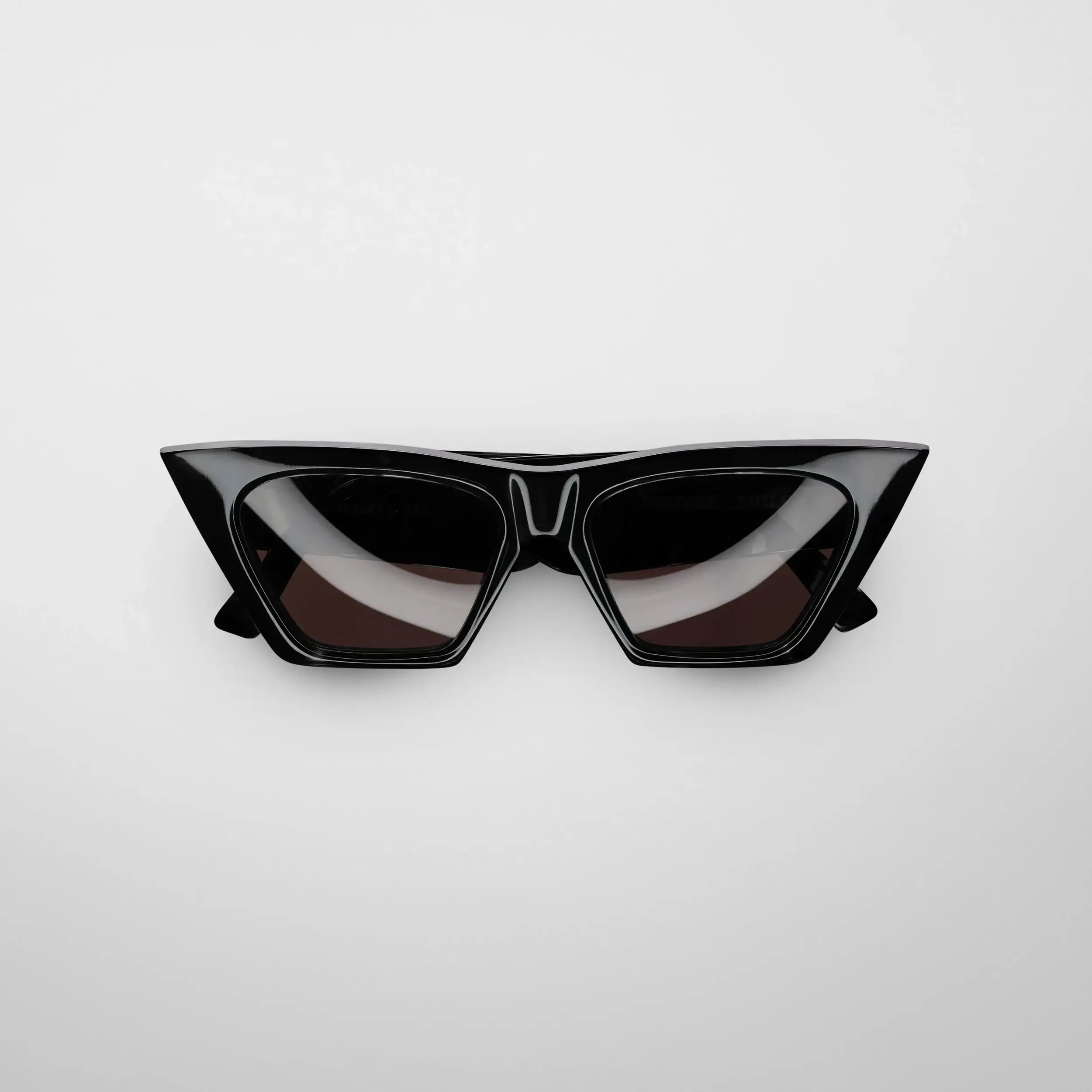 Phoebe Philo サングラス PHOEBE PHILO | SCORE SUNGLASSES | BLACK ACETATE
