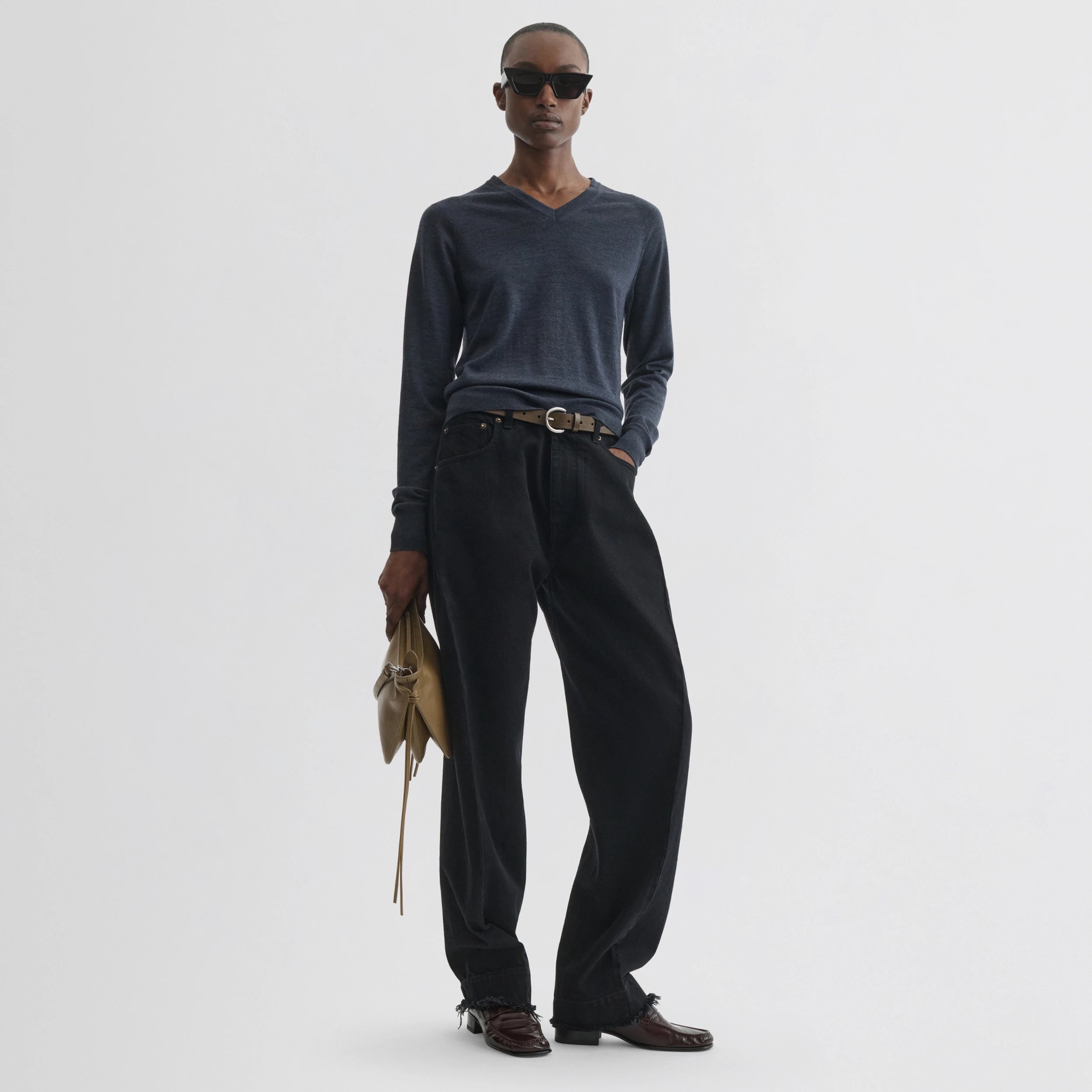 【FLORENT】WOOL BOTTLENECK KNIT FLORENT】WOOL BOTTLENECK KNIT