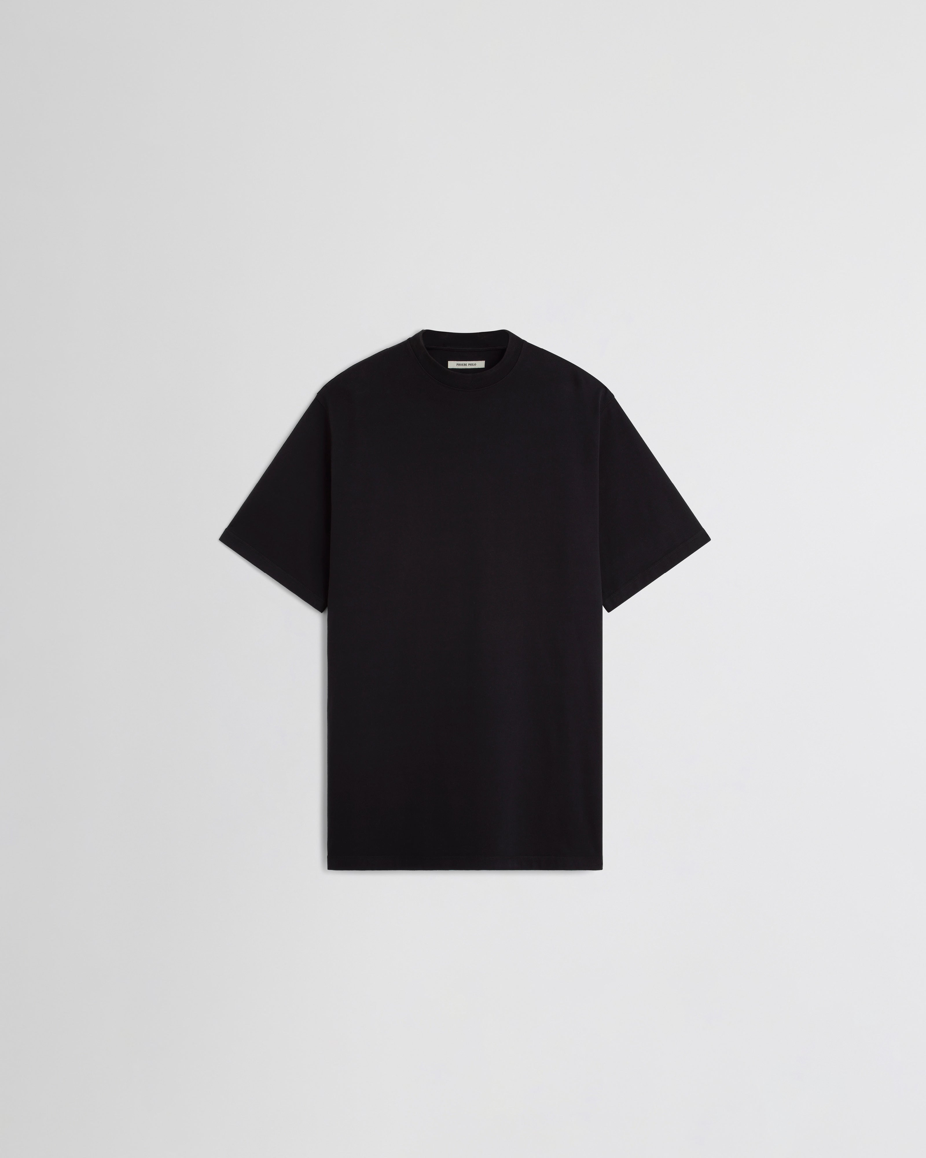 PHOEBE PHILO | BIG T | black cotton