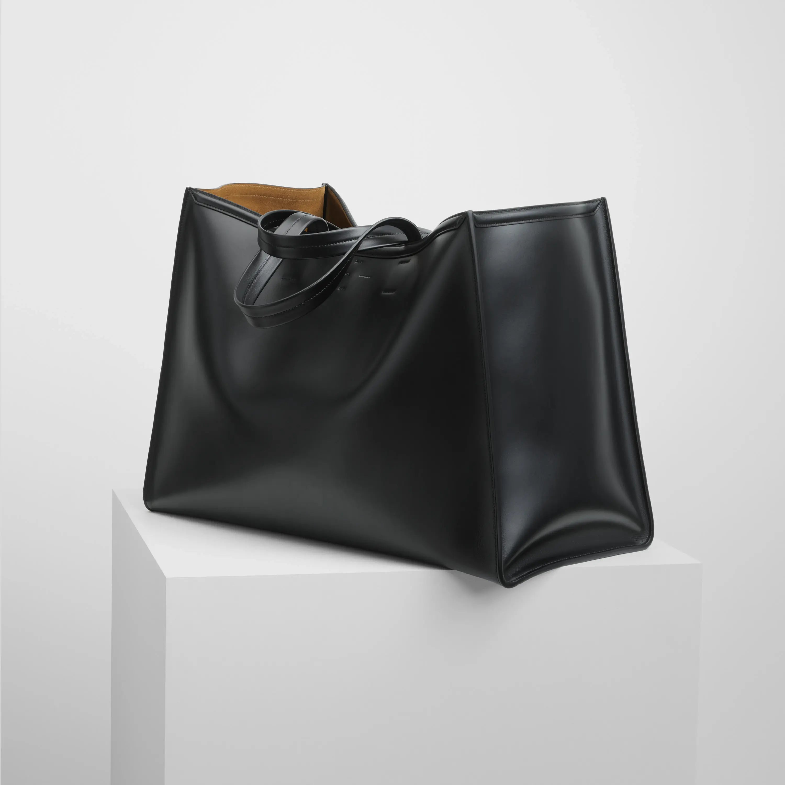 PHOEBE PHILO | XL CABAS | BLACK LEATHER