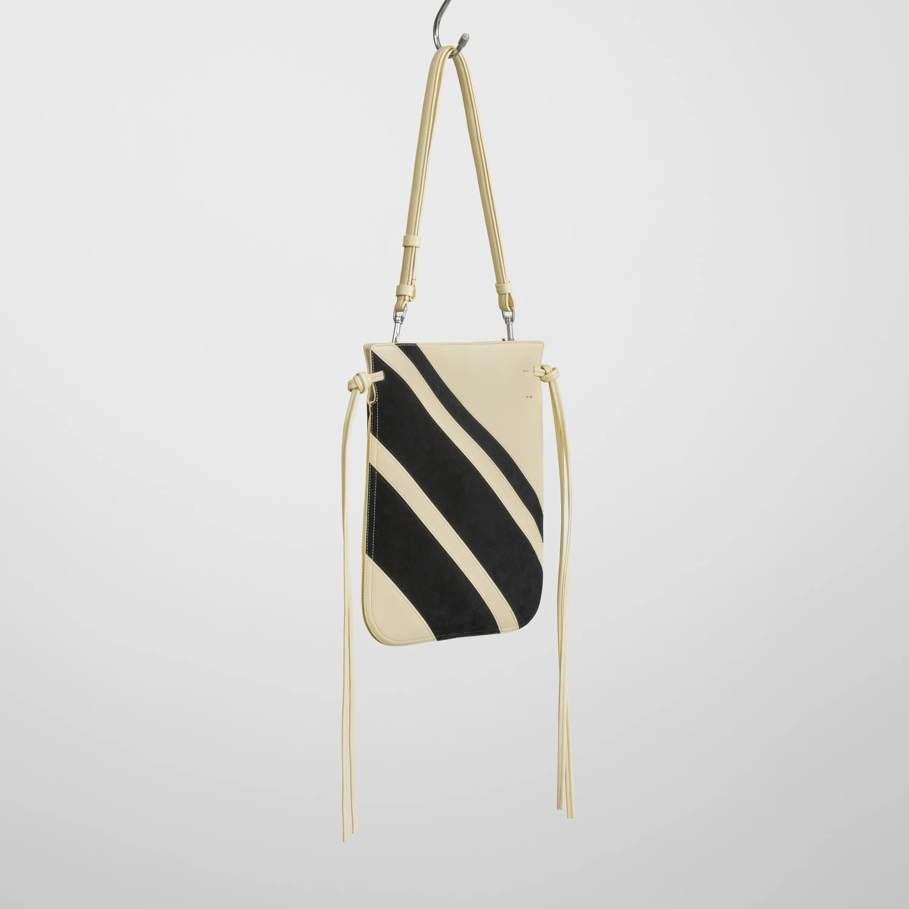海外希少【PHOEBE PHILO】ギグショルダーポーチバッグ PHOEBE PHILO | GIG POUCH | BLACK STUCCO LEATHER
