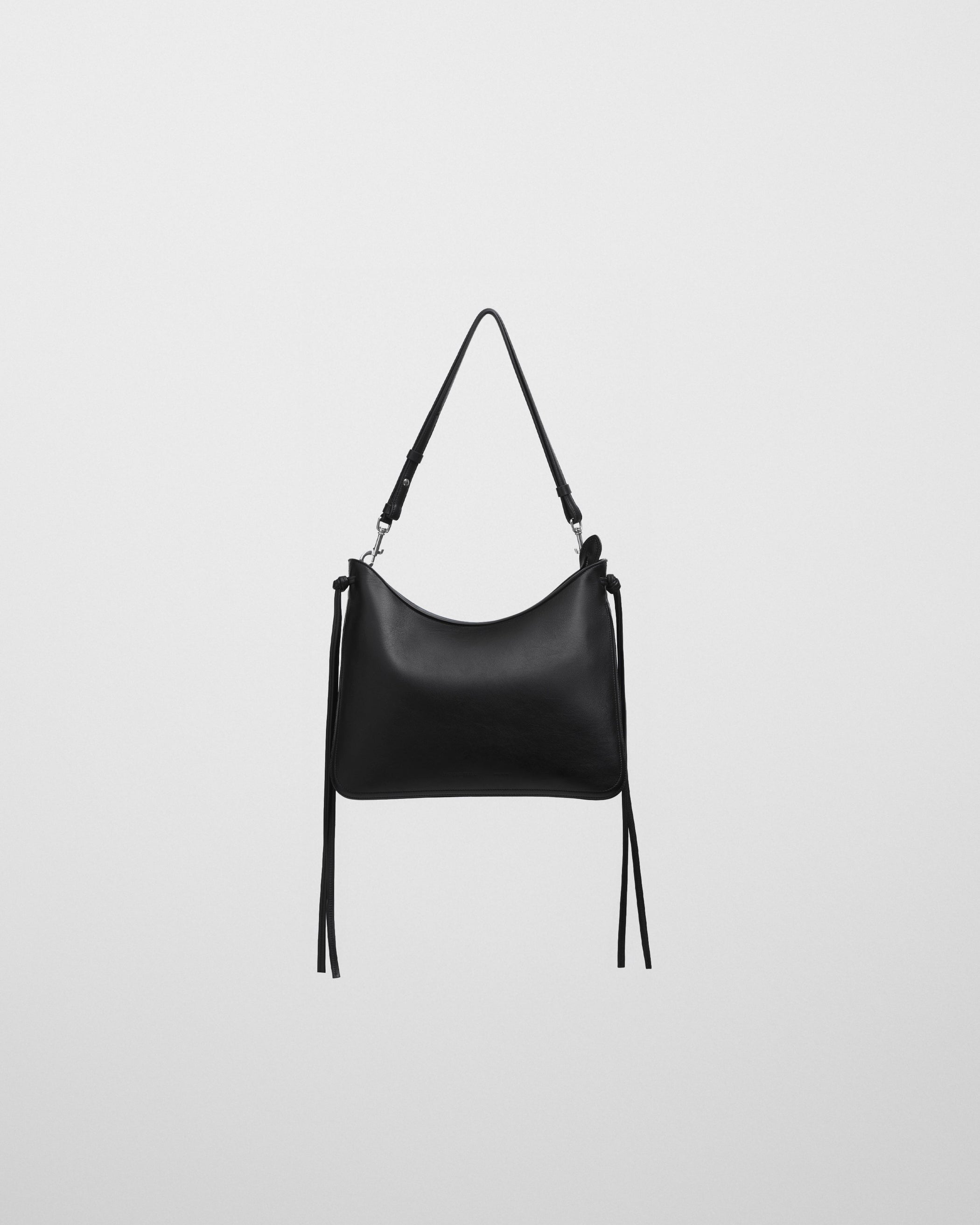 View of Gig Bag in black leather