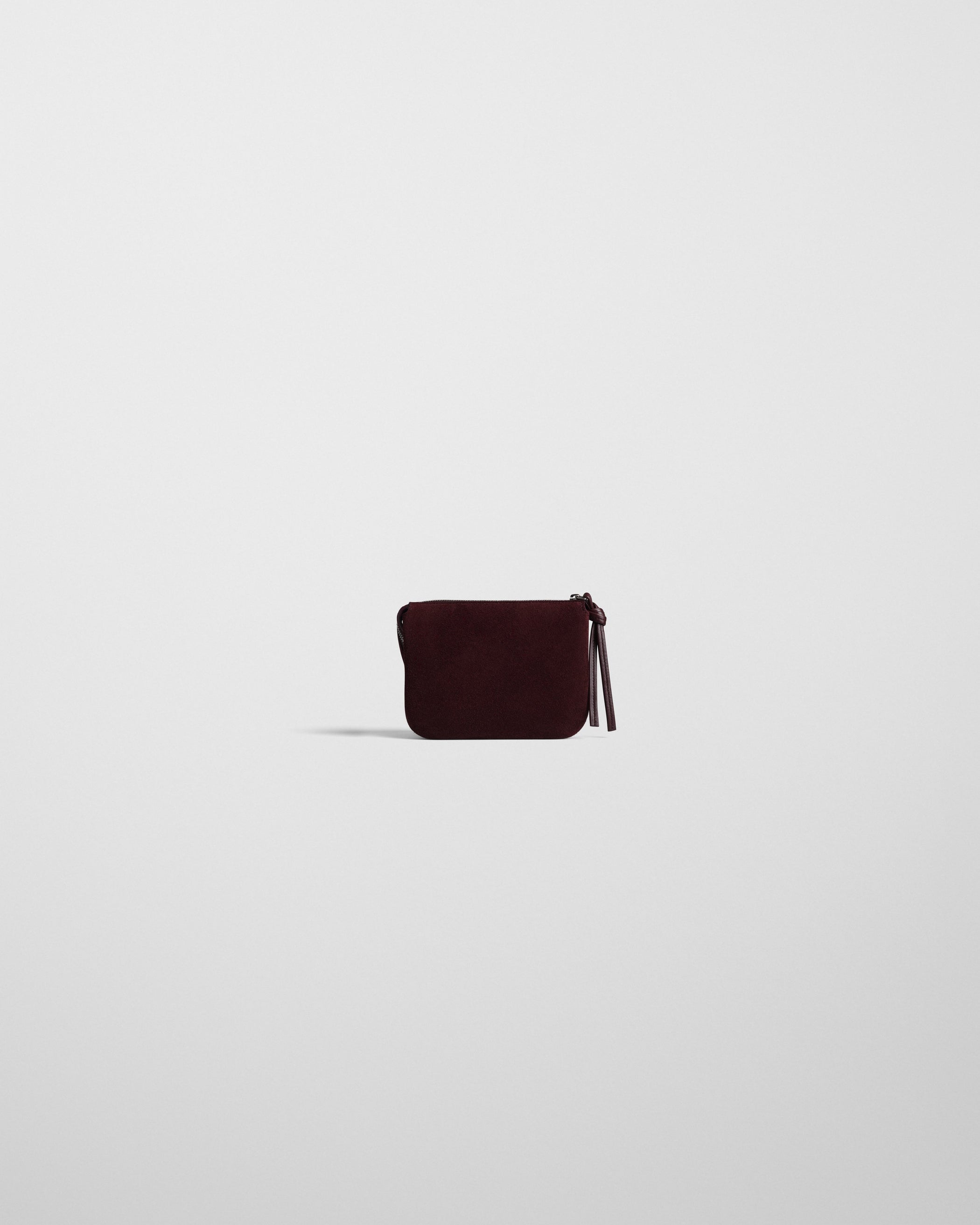 POCKET GIG | oxblood suede leather