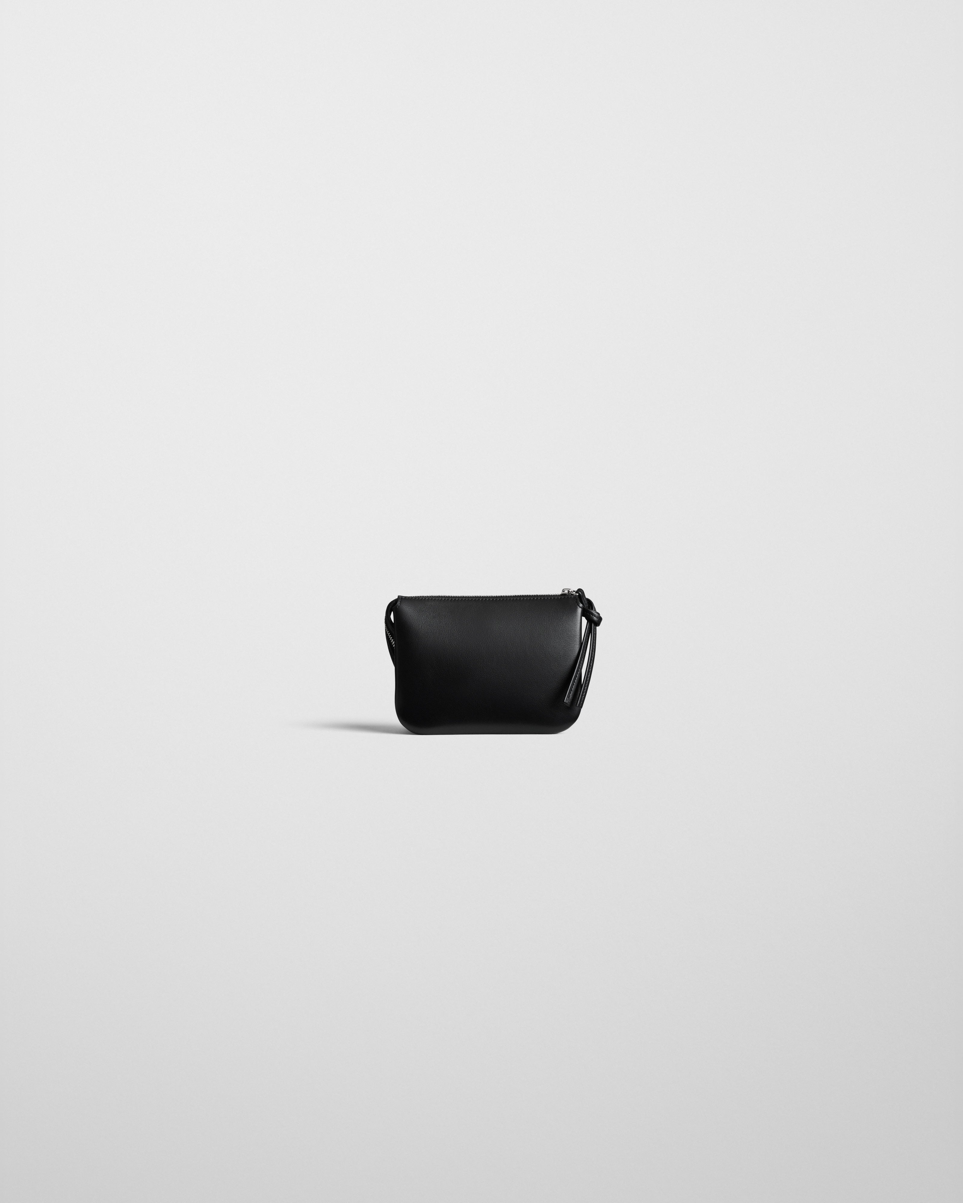 PHOEBE PHILO | POCKET GIG | black leather