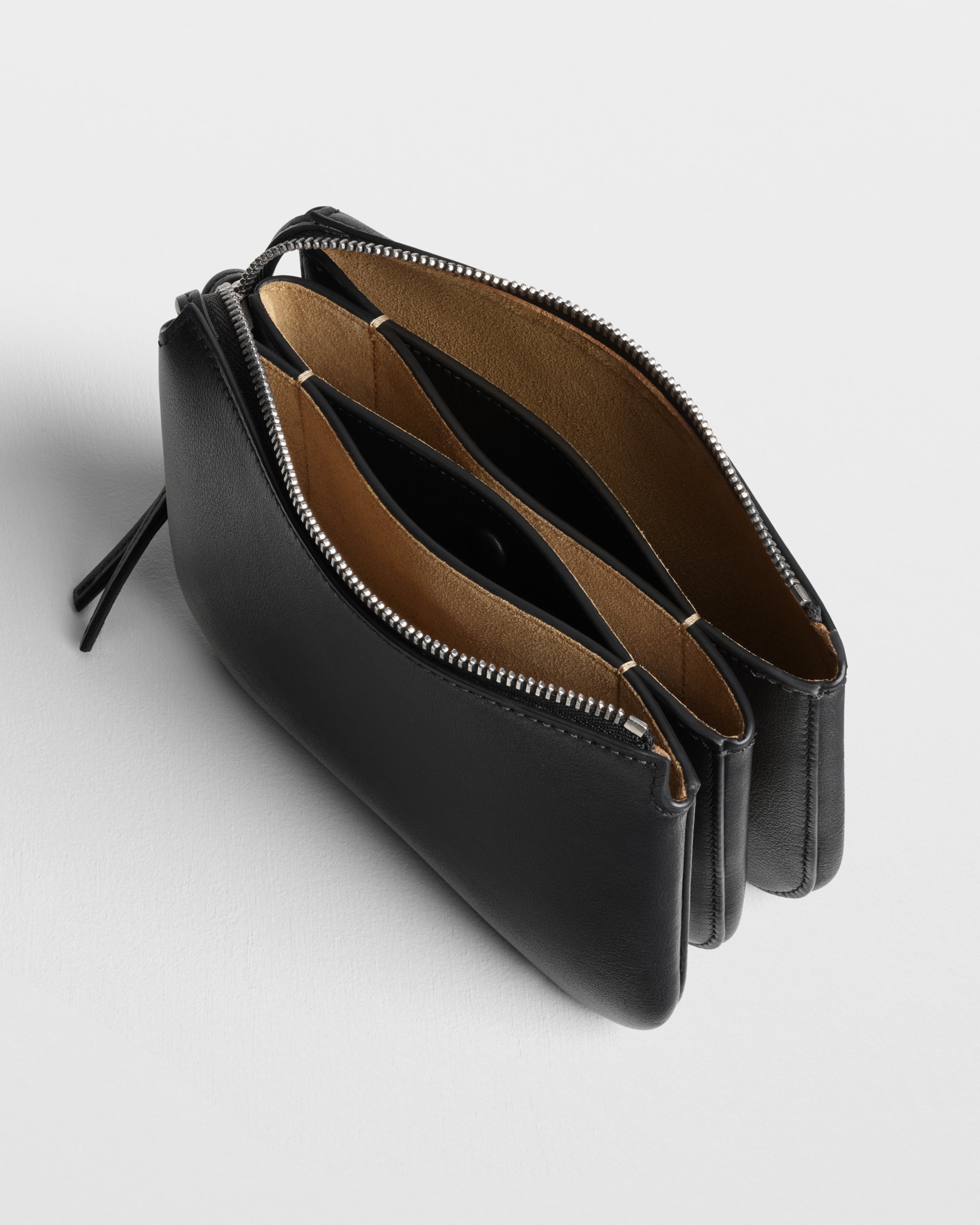 PHOEBE PHILO | POCKET GIG | BLACK LEATHER