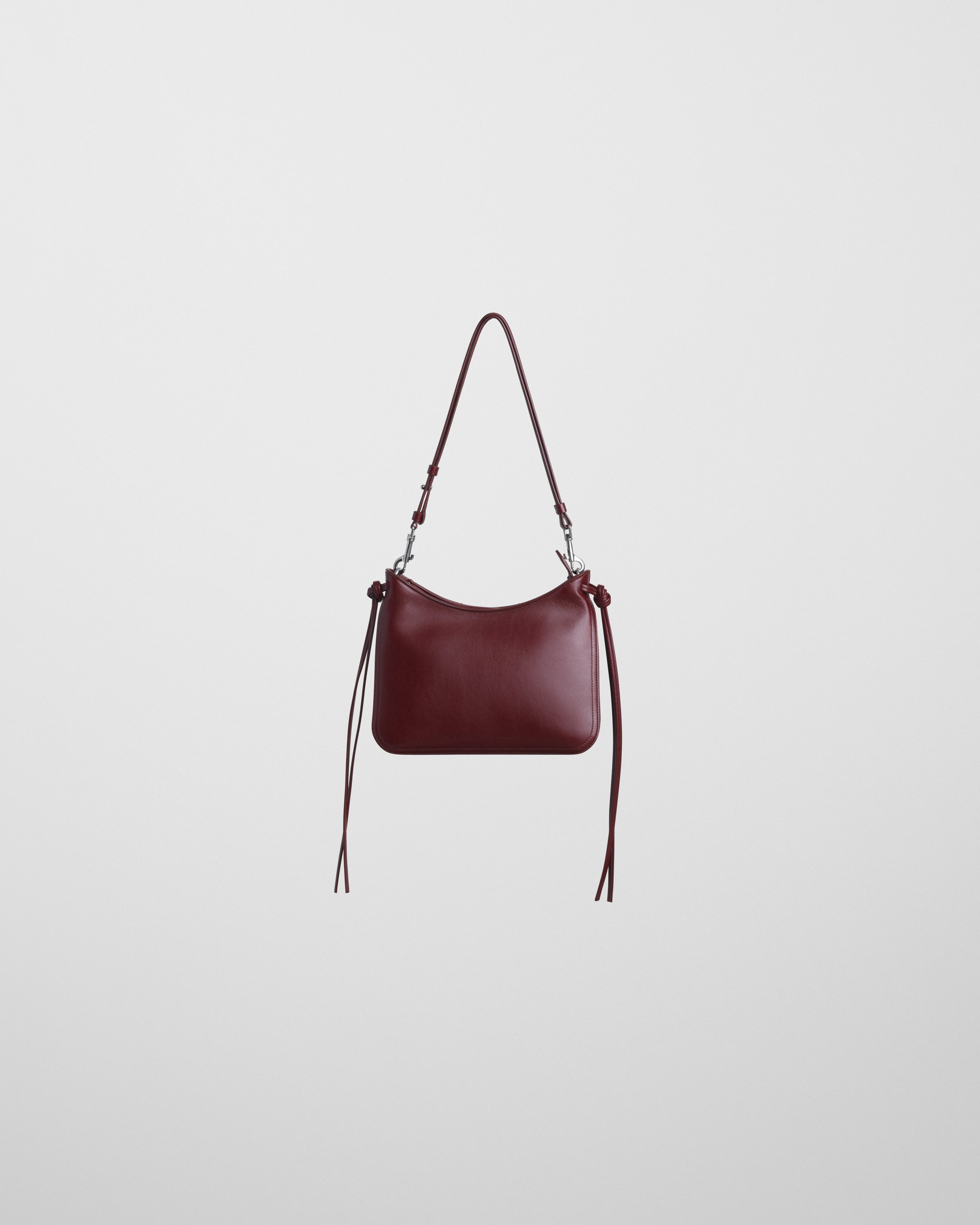 PHOEBE PHILO | SMALL GIG BAG | BLACK LEATHER