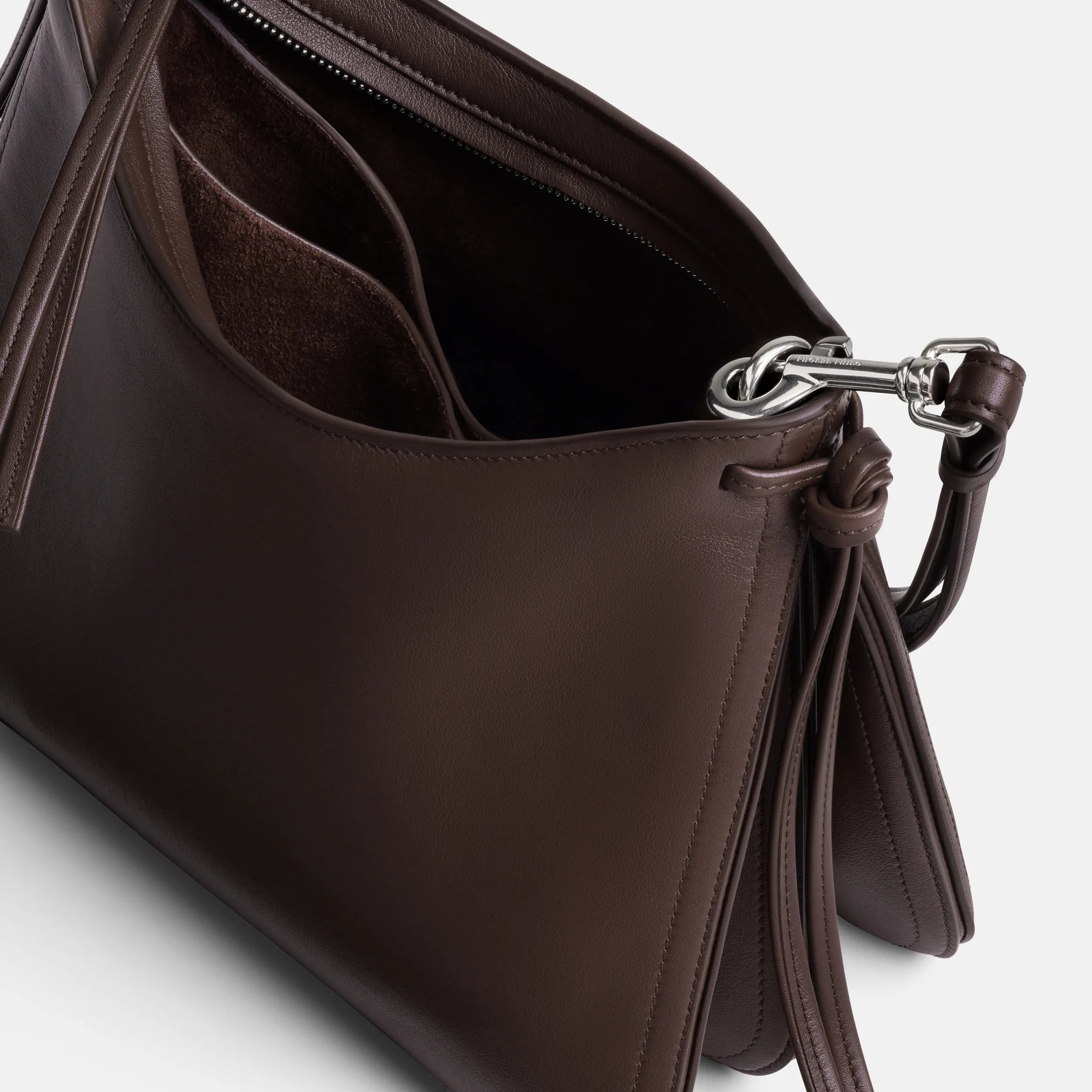 【PHOEBE PHILO】Small Gig Bag レザー ショルダーバッグ PHOEBE PHILO | SMALL GIG BAG | COGNAC LEATHER