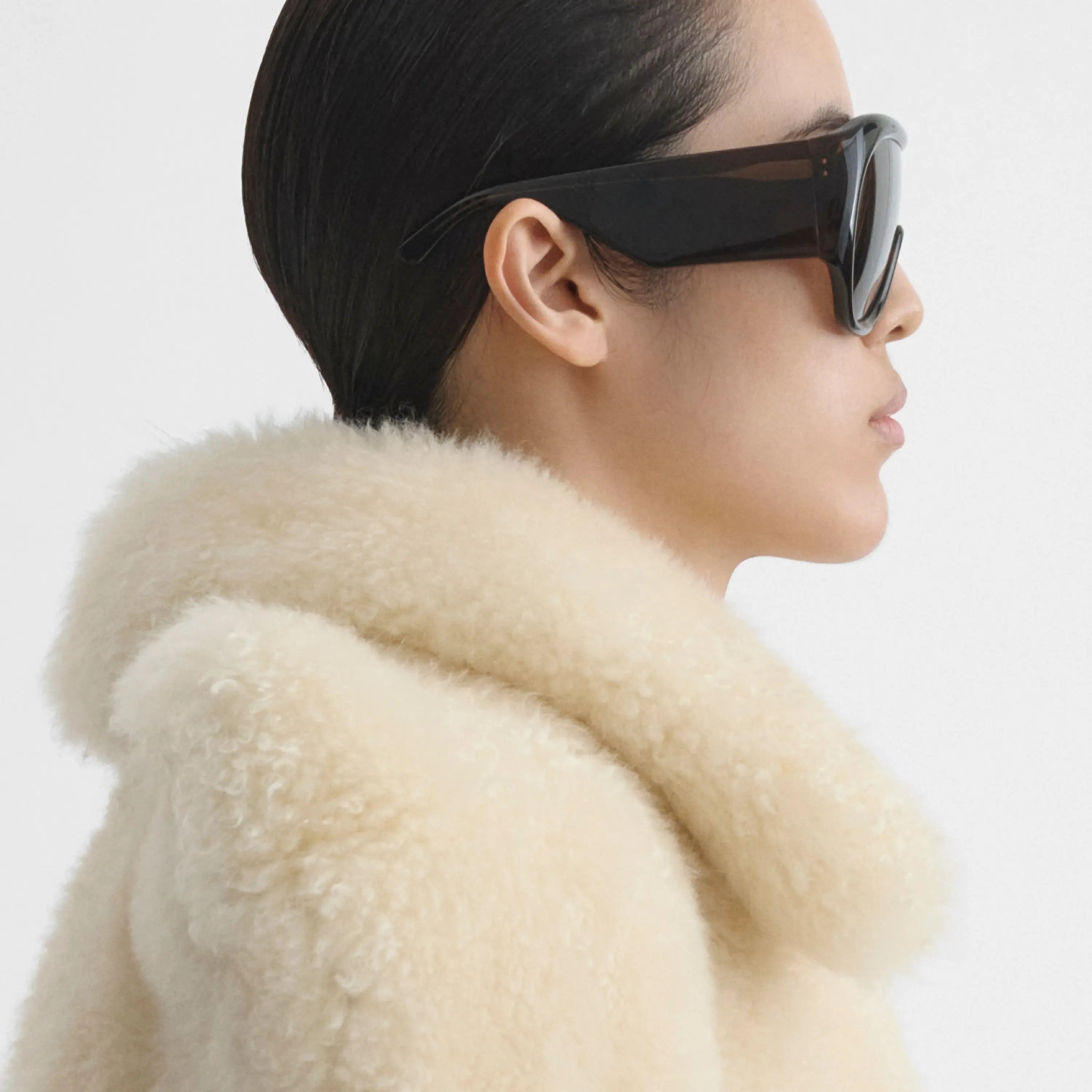 PHOEBE PHILO | BOMBÉ SUNGLASSES | BROWN ACETATE