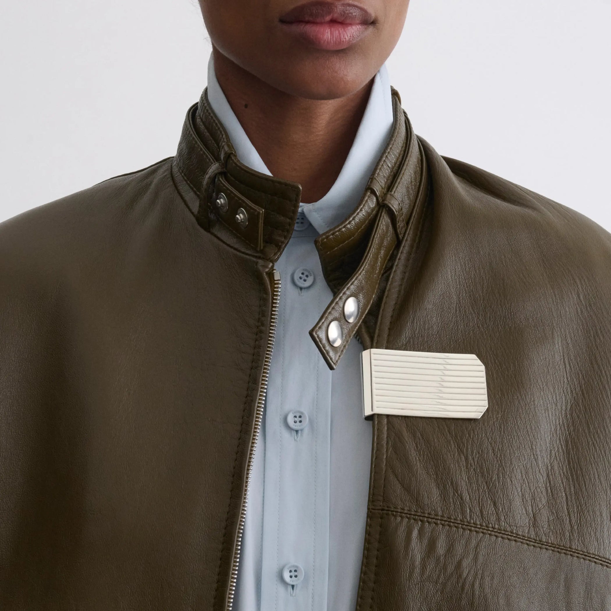 MONEY BADGE | rhodium plated bronze