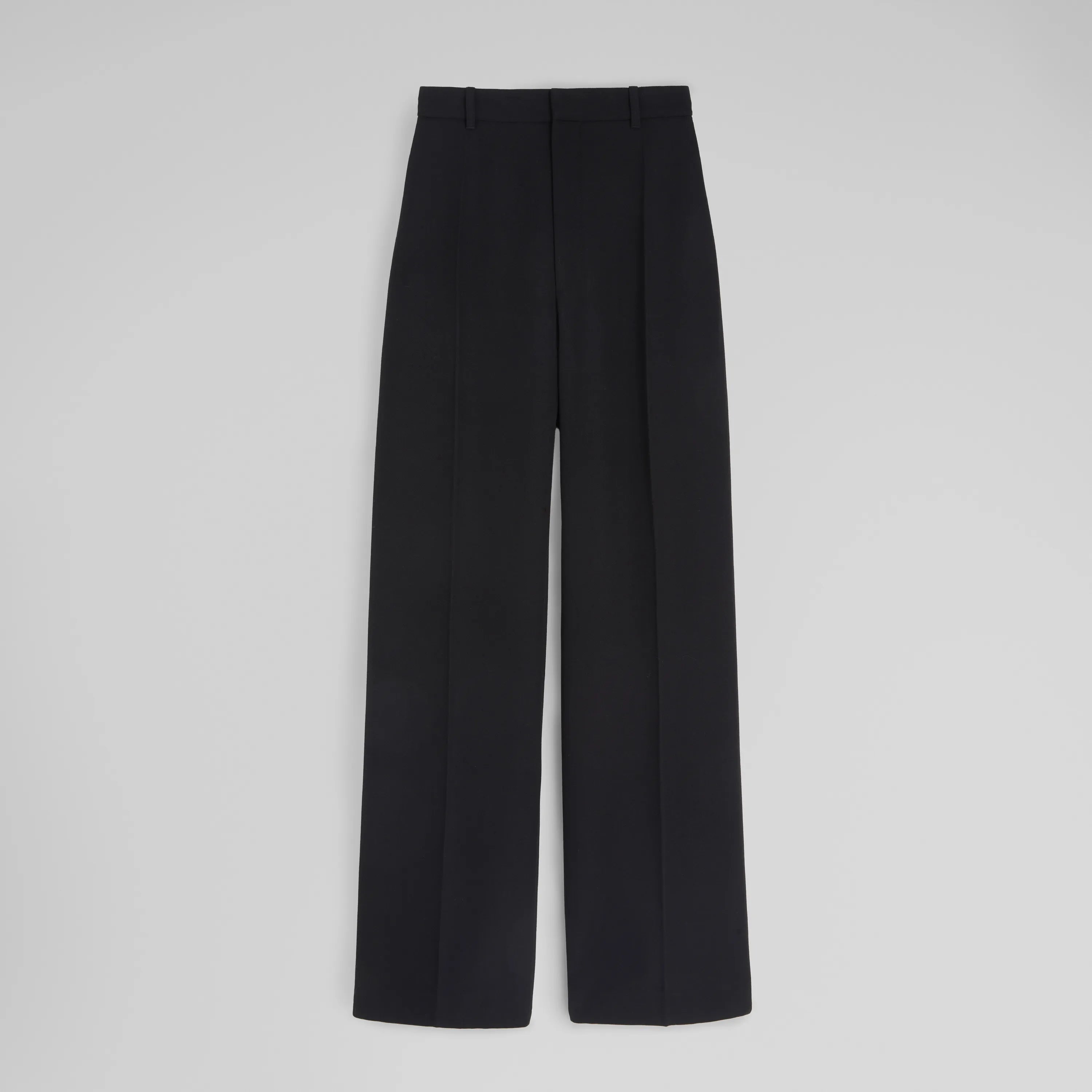 PHOEBE PHILO ブラックのテーラードパンツ PHOEBE PHILO | ZIP TROUSERS | BLACK WOOL