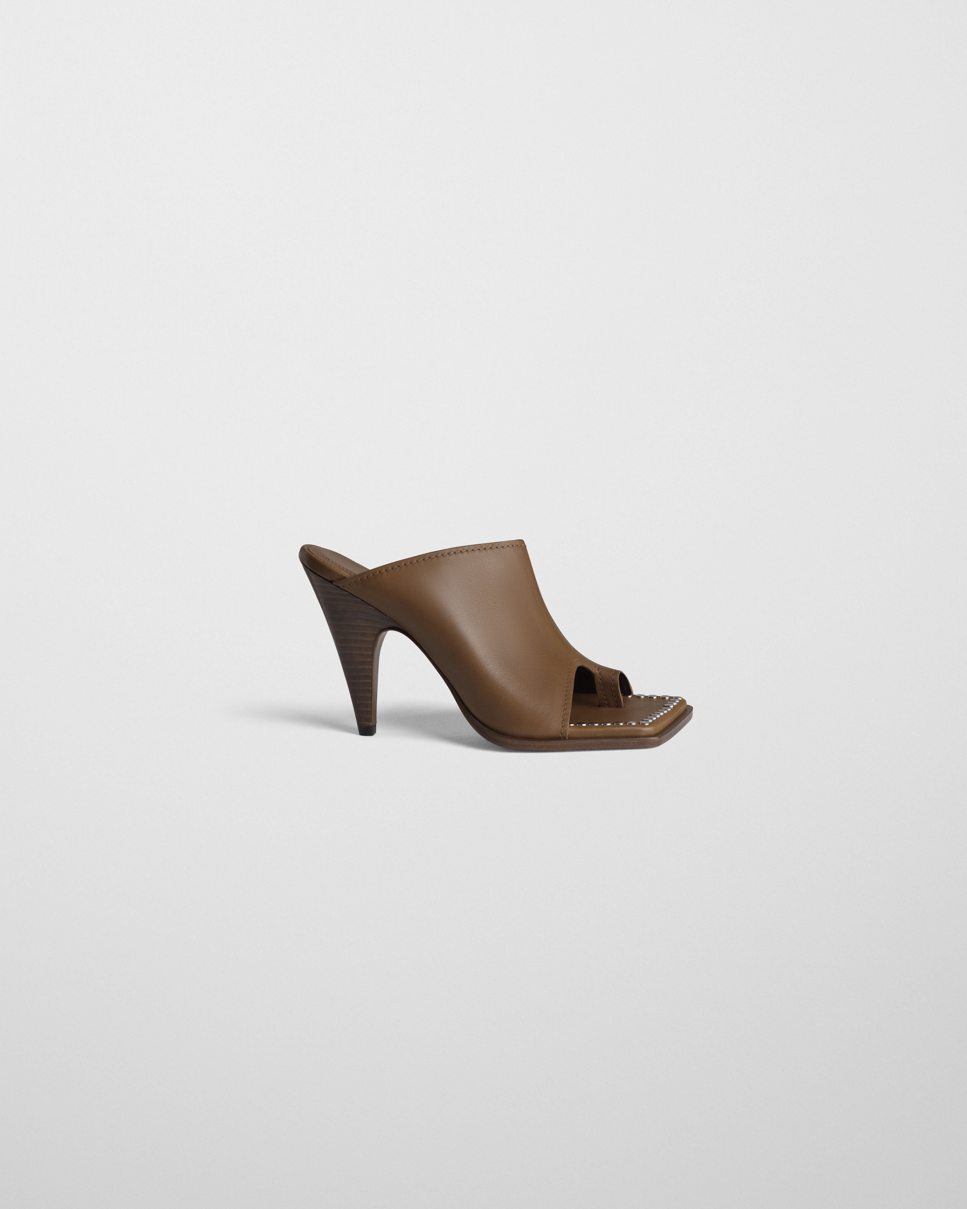 PHOEBE PHILO | BOLO MULE | CARAMEL LEATHER