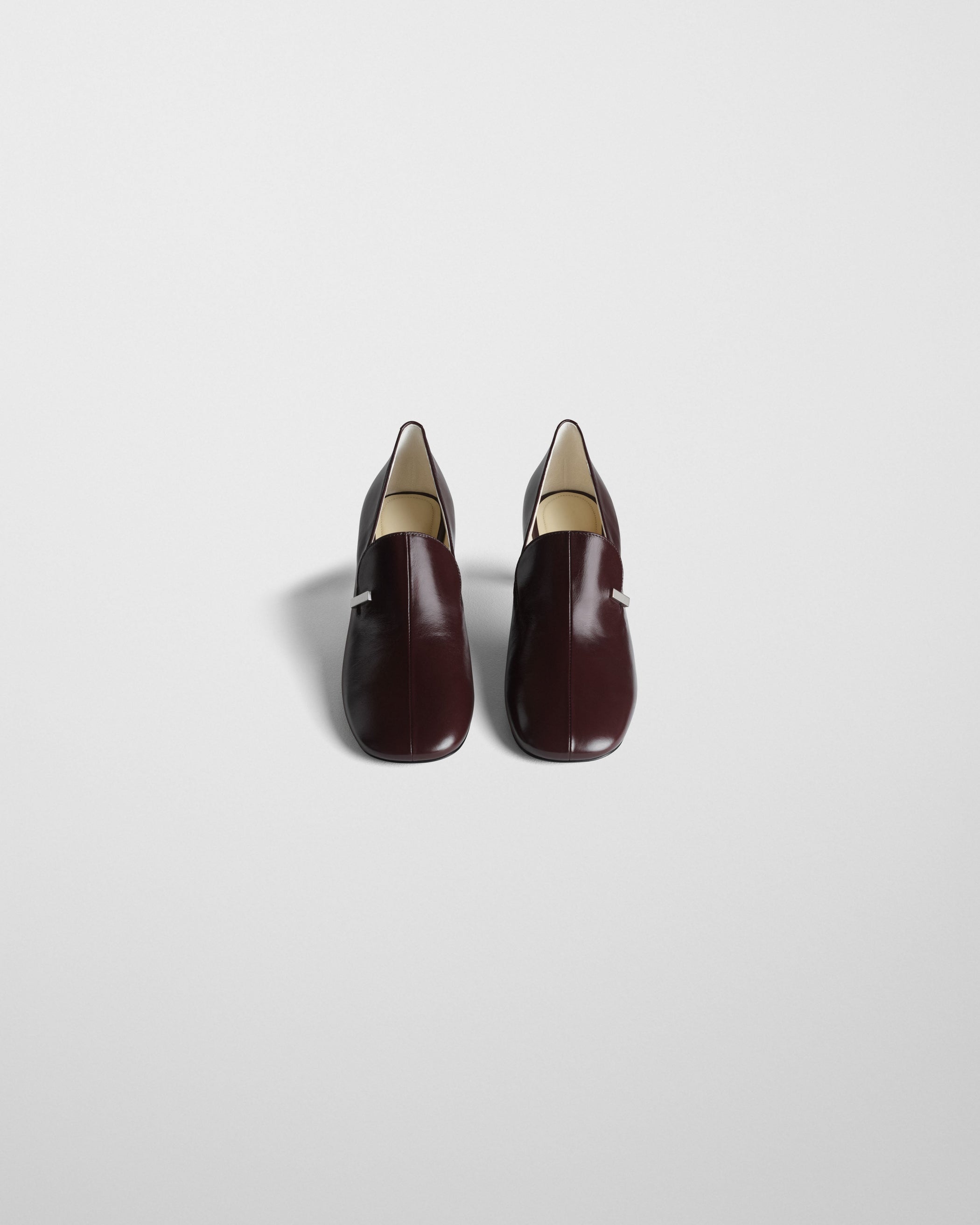 View of CLUB LOAFER 60 in oxblood leather