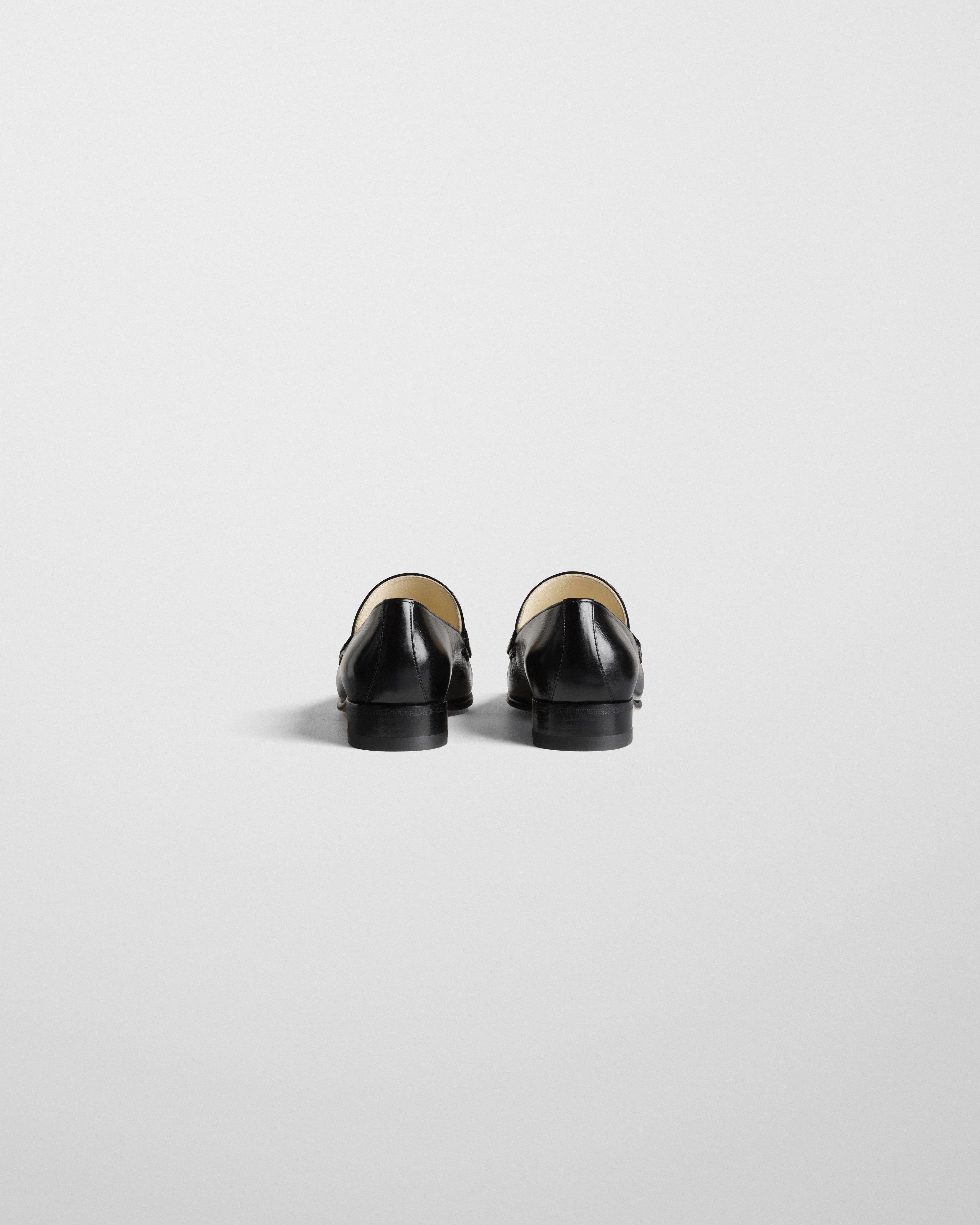 PHOEBE PHILO | MAN'S LOAFER | BLACK LEATHER