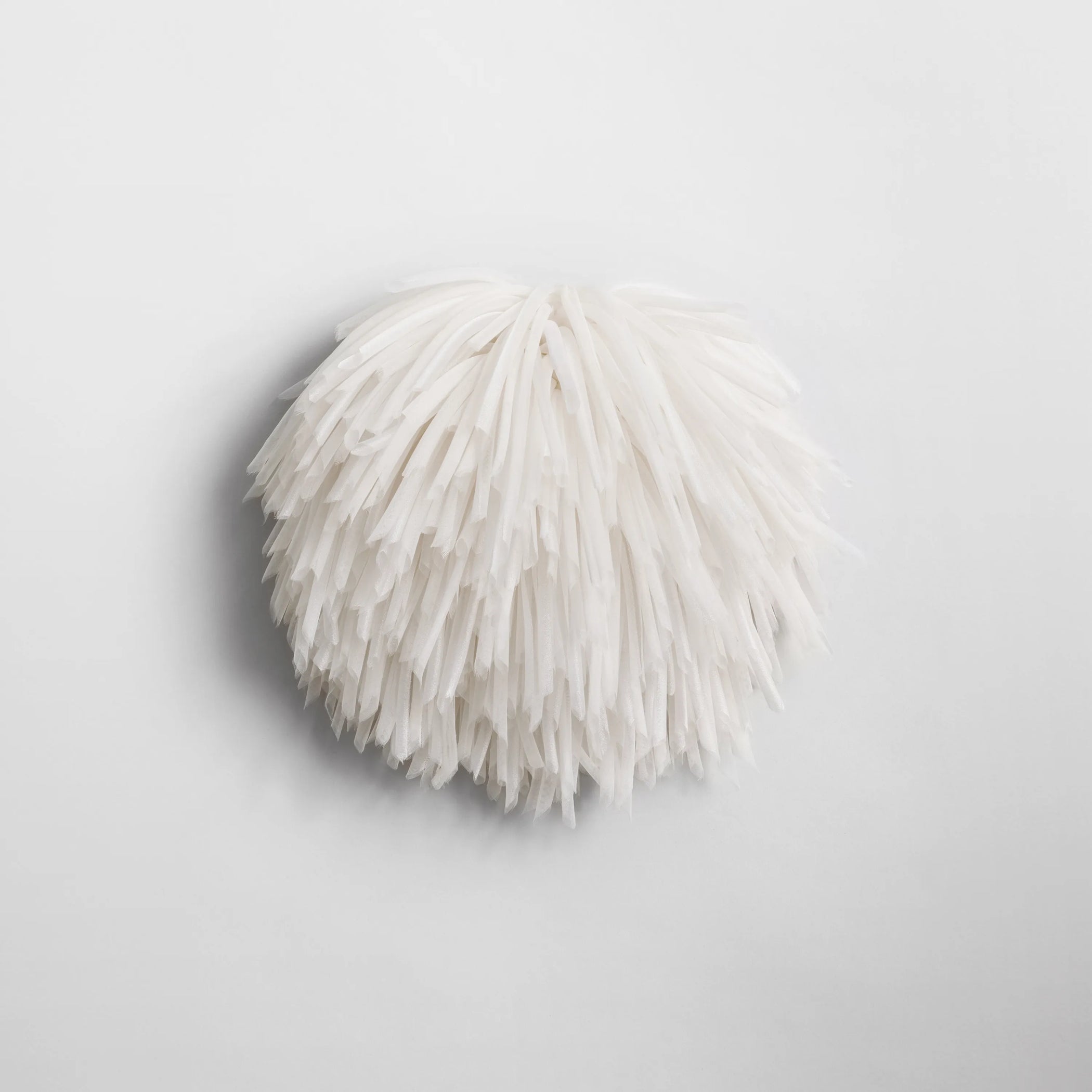DAHLIA BROOCH | white organza