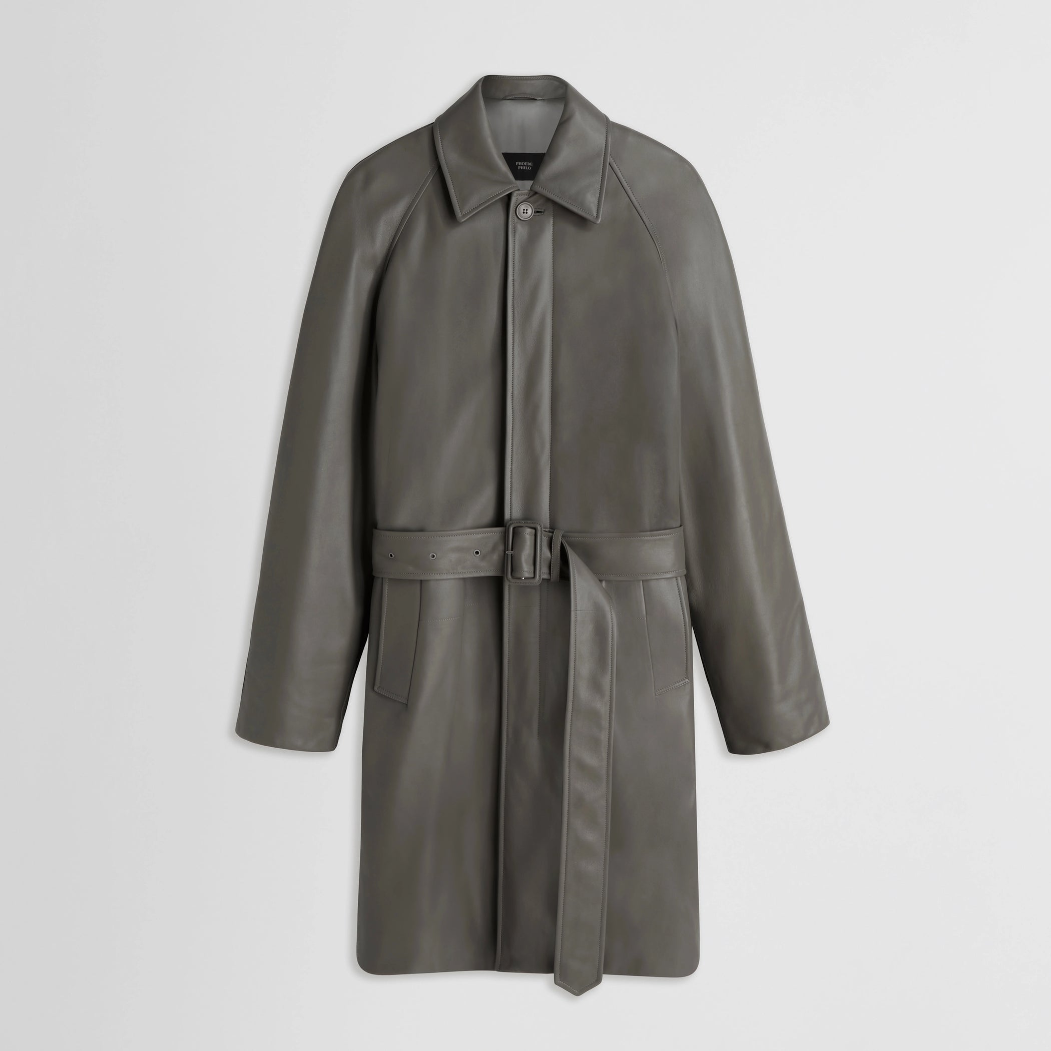 Flat lay front view of the car coat in fog 