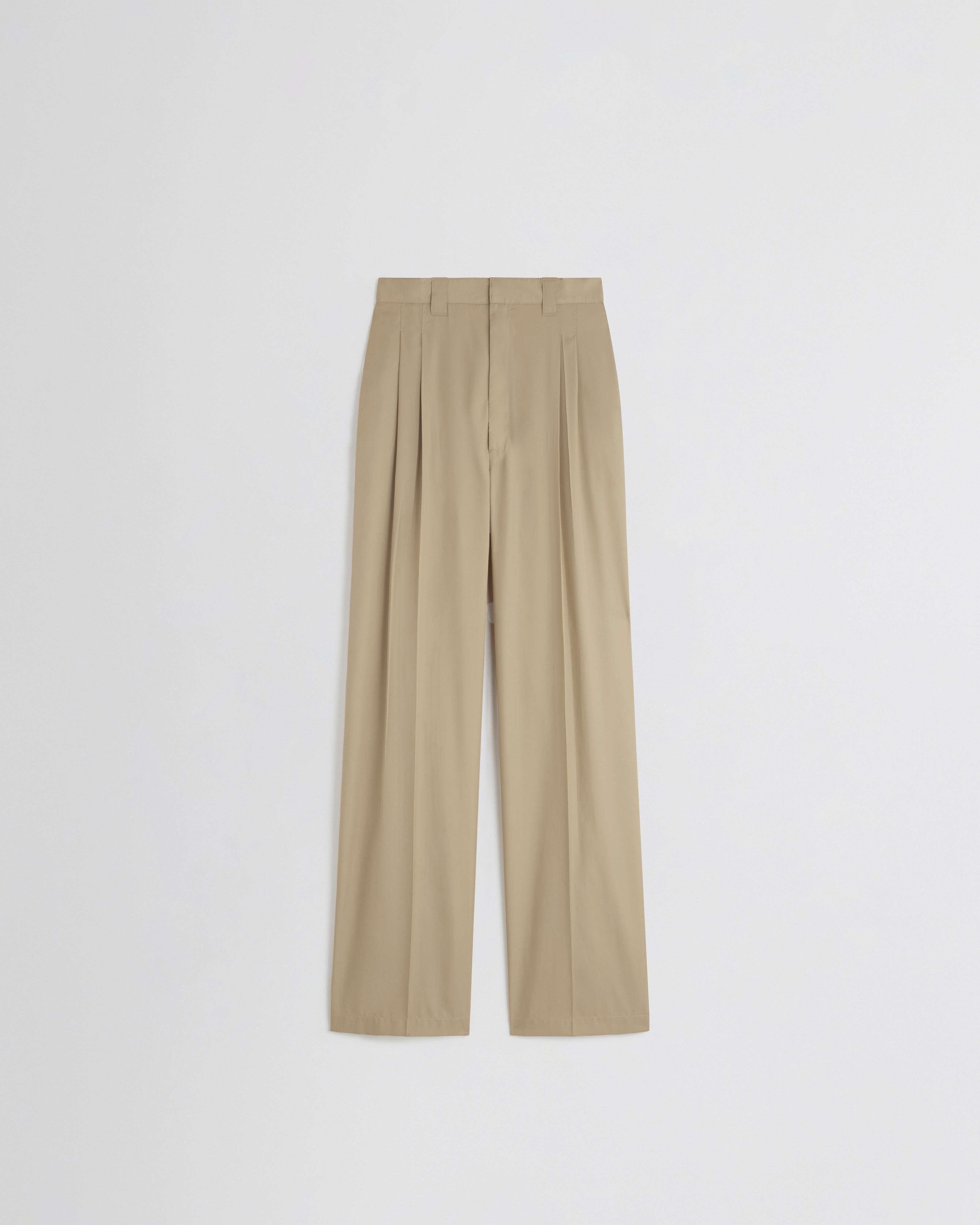 PHOEBE PHILO | CHINO TROUSERS | TRENCH POLY TWILL