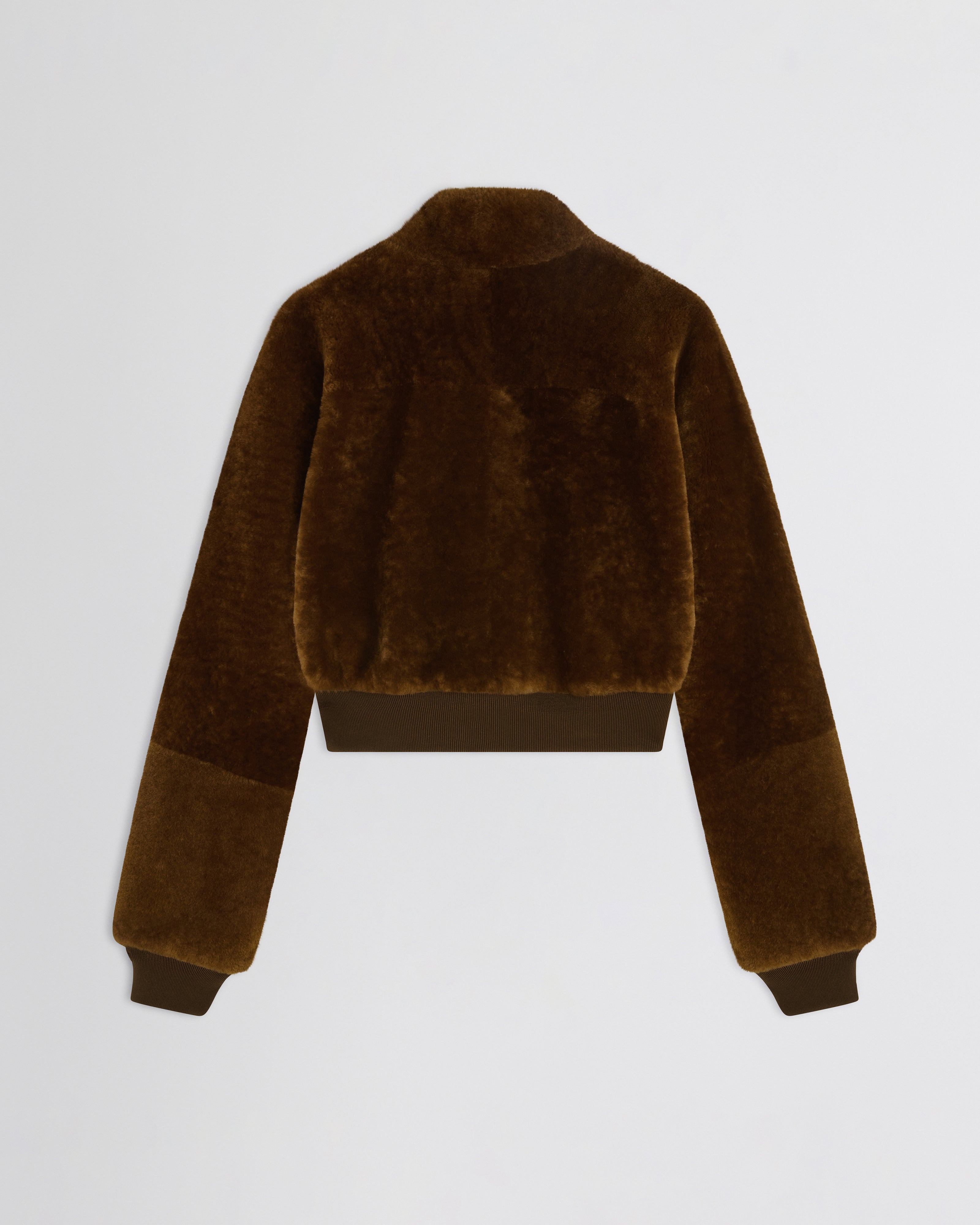 PHOEBE PHILO | SUPER SOFT BOMBER JACKET | GINGER SHEARLING