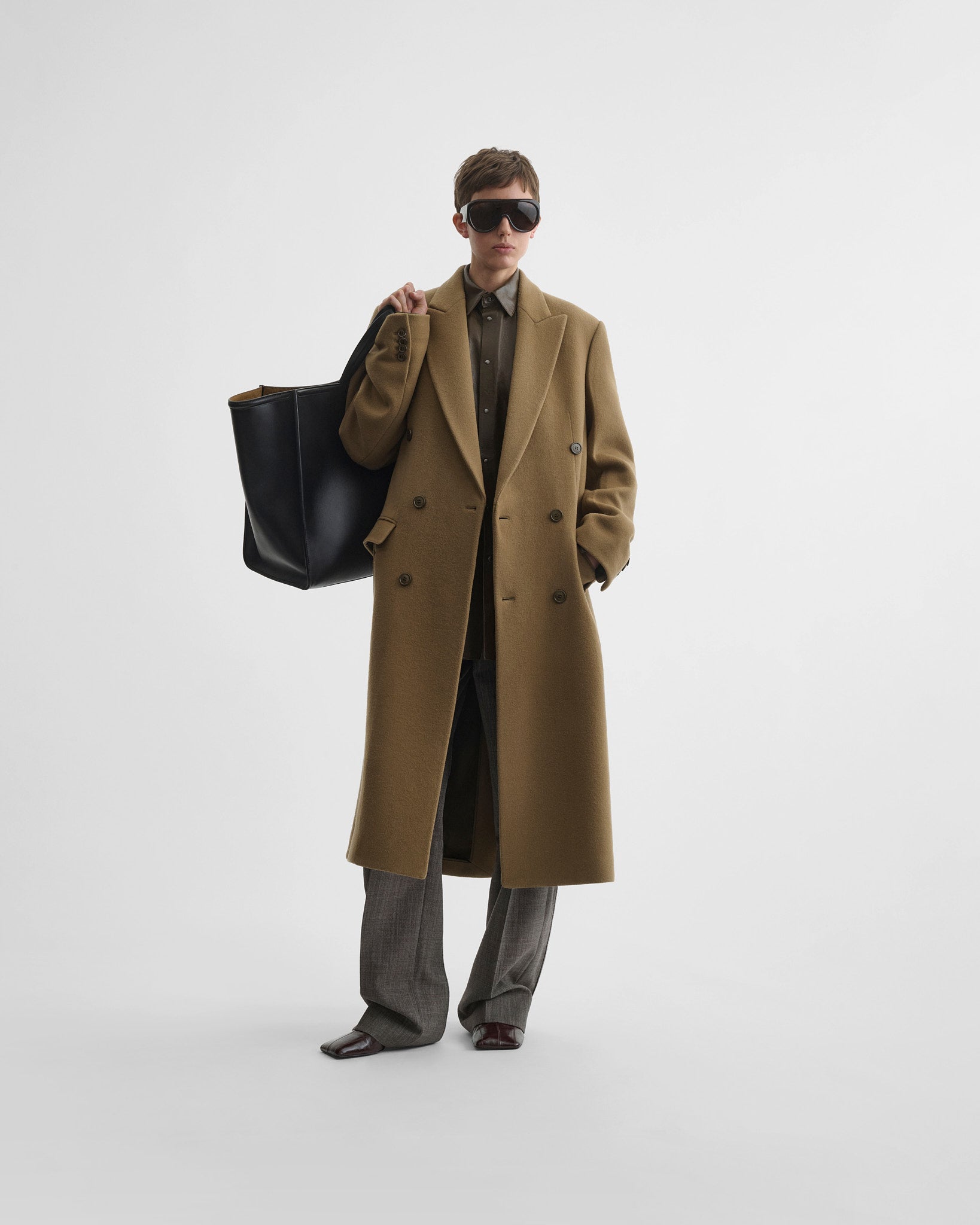 tobacco coat PHOEBE PHILO | MAN'S COAT tobacco coat PHOEBE PHILO | MAN'S COAT