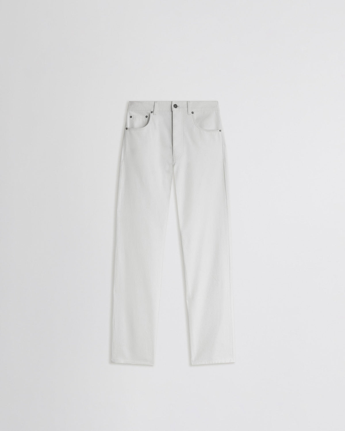 CLASSIC JEANS | plaster white cotton