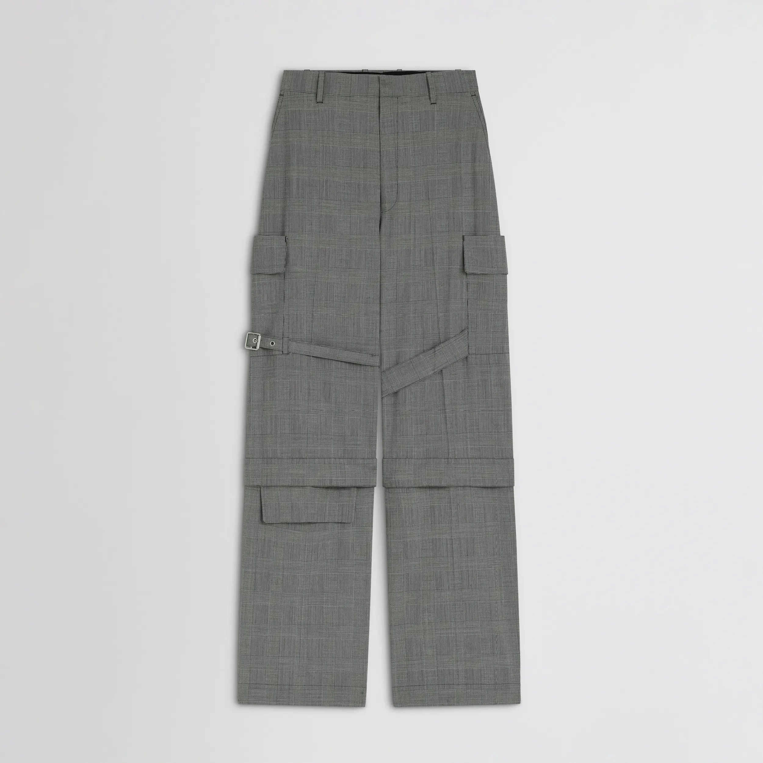 PHOEBE PHILO | ZIP CARGO TROUSERS | ANTHRACITE WOOL PHOEBE PHILO | ZIP CARGO TROUSERS | ANTHRACITE WOOL