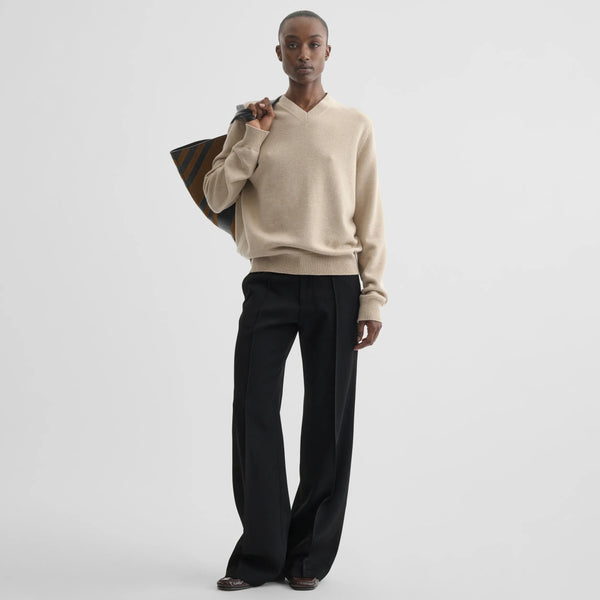 【UNOF】KNIT PANTS Dark Sepia Sサイズ Ribbed Knitted Pants | Pierre Cardin