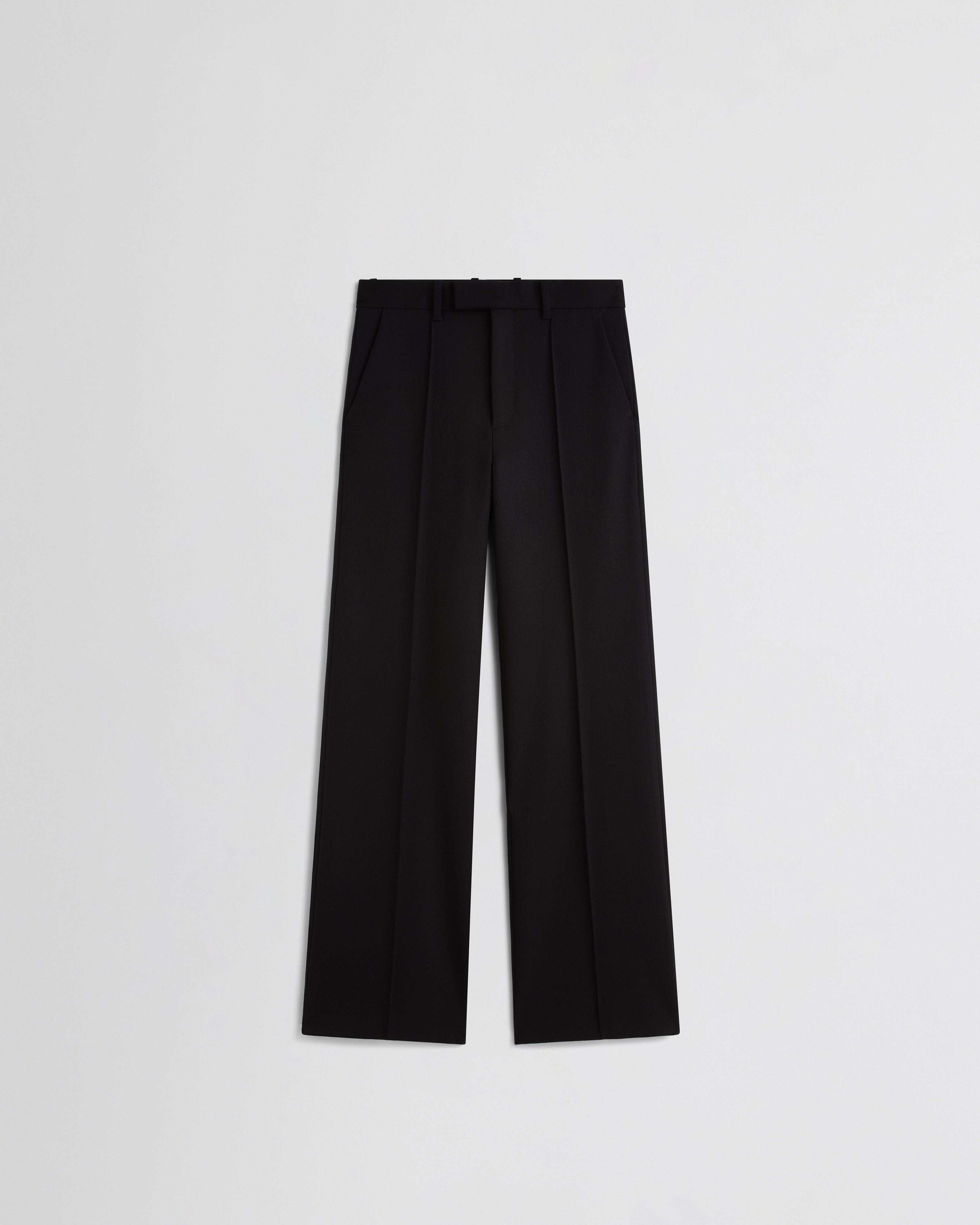 BOYISH TAILORED TROUSERS | black wool