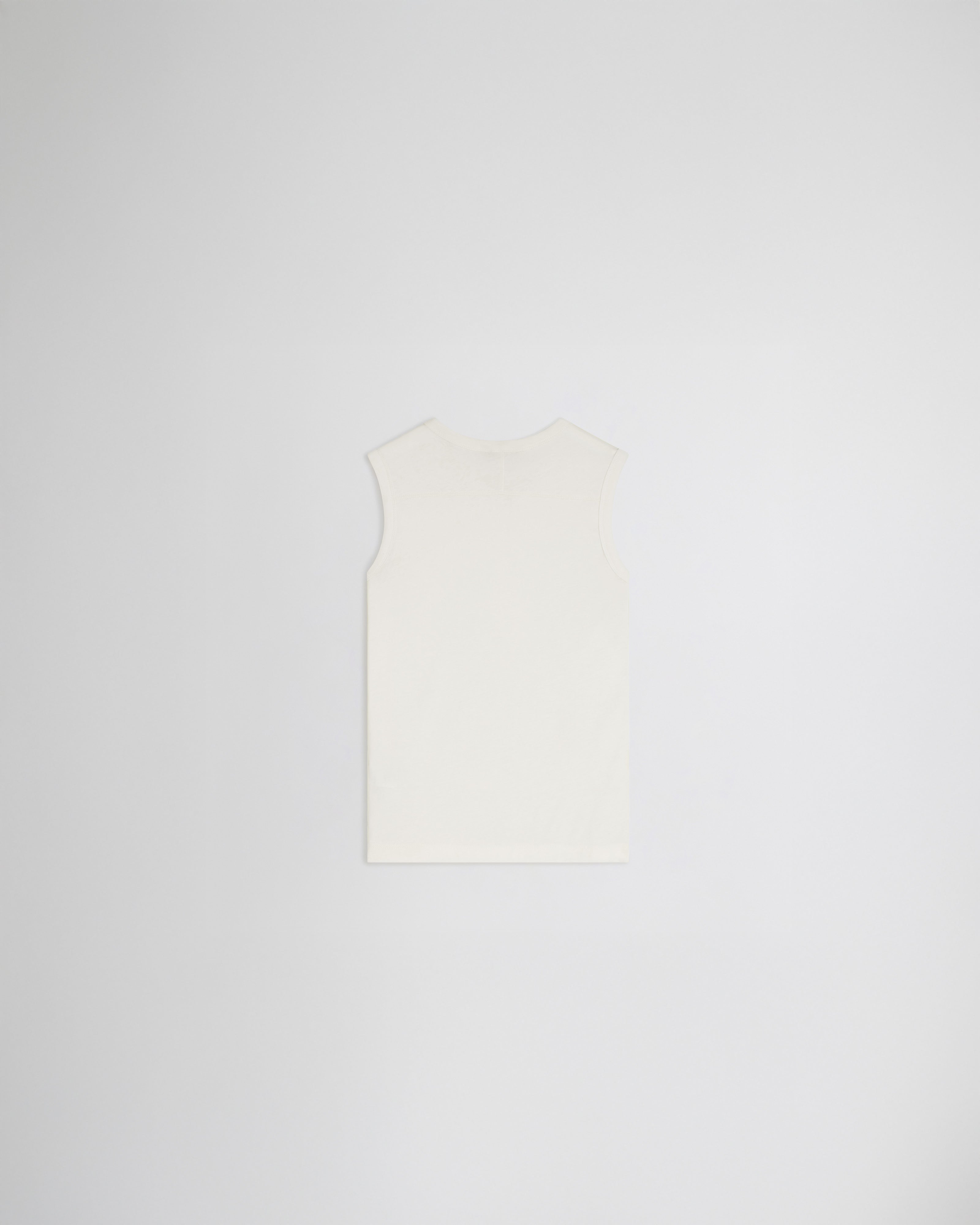 PHOEBE PHILO | UNDERPINNING TANK TOP | IVORY COTTON