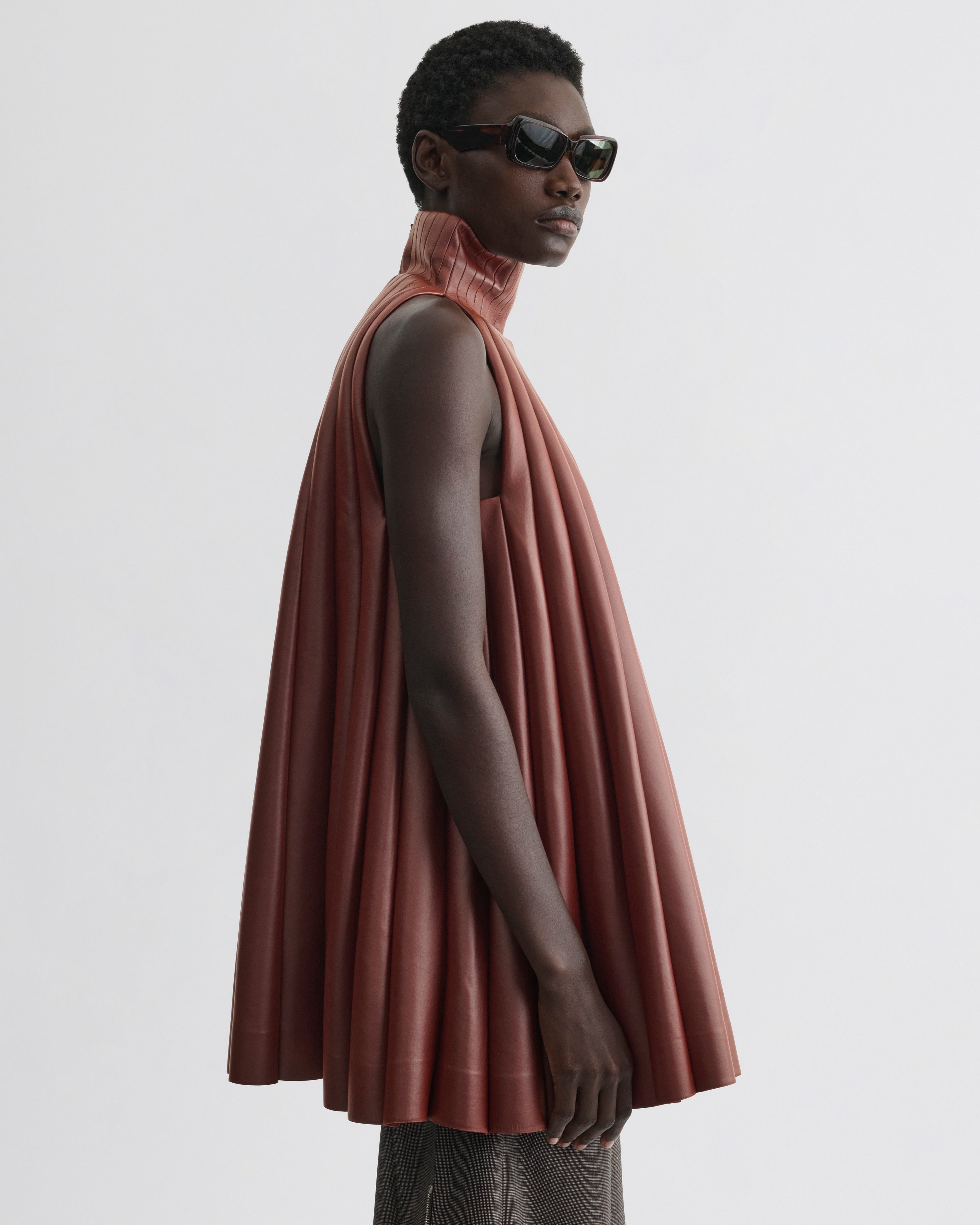 ACCORDION TOP | brick bonded jersey
