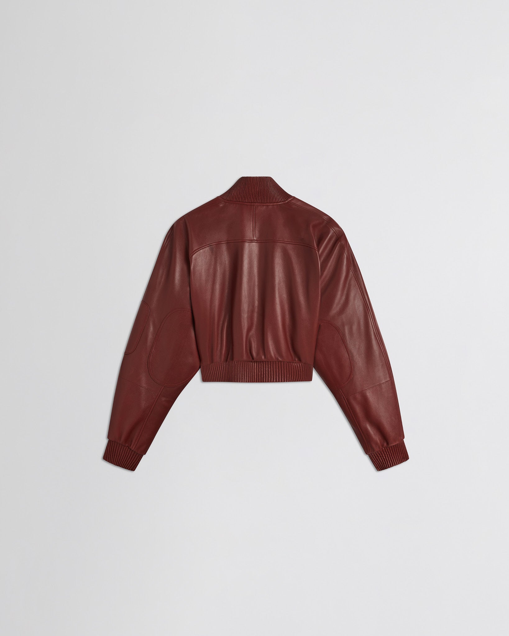 PHOEBE PHILO | POCKET BOMBER JACKET | BRICK LEATHER