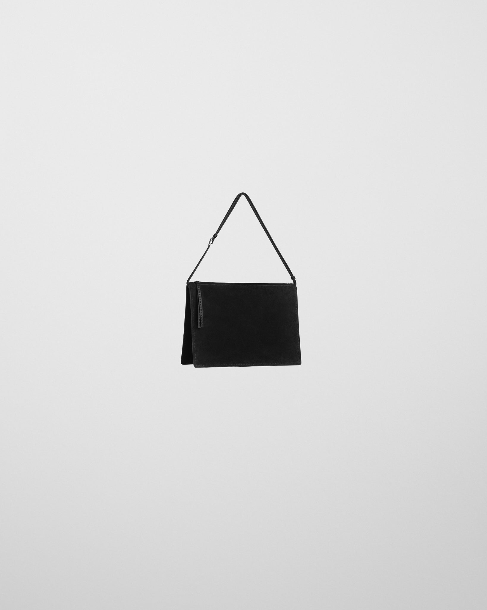 PHOEBE PHILO | GLOVE POCHETTE | BLACK SUEDE