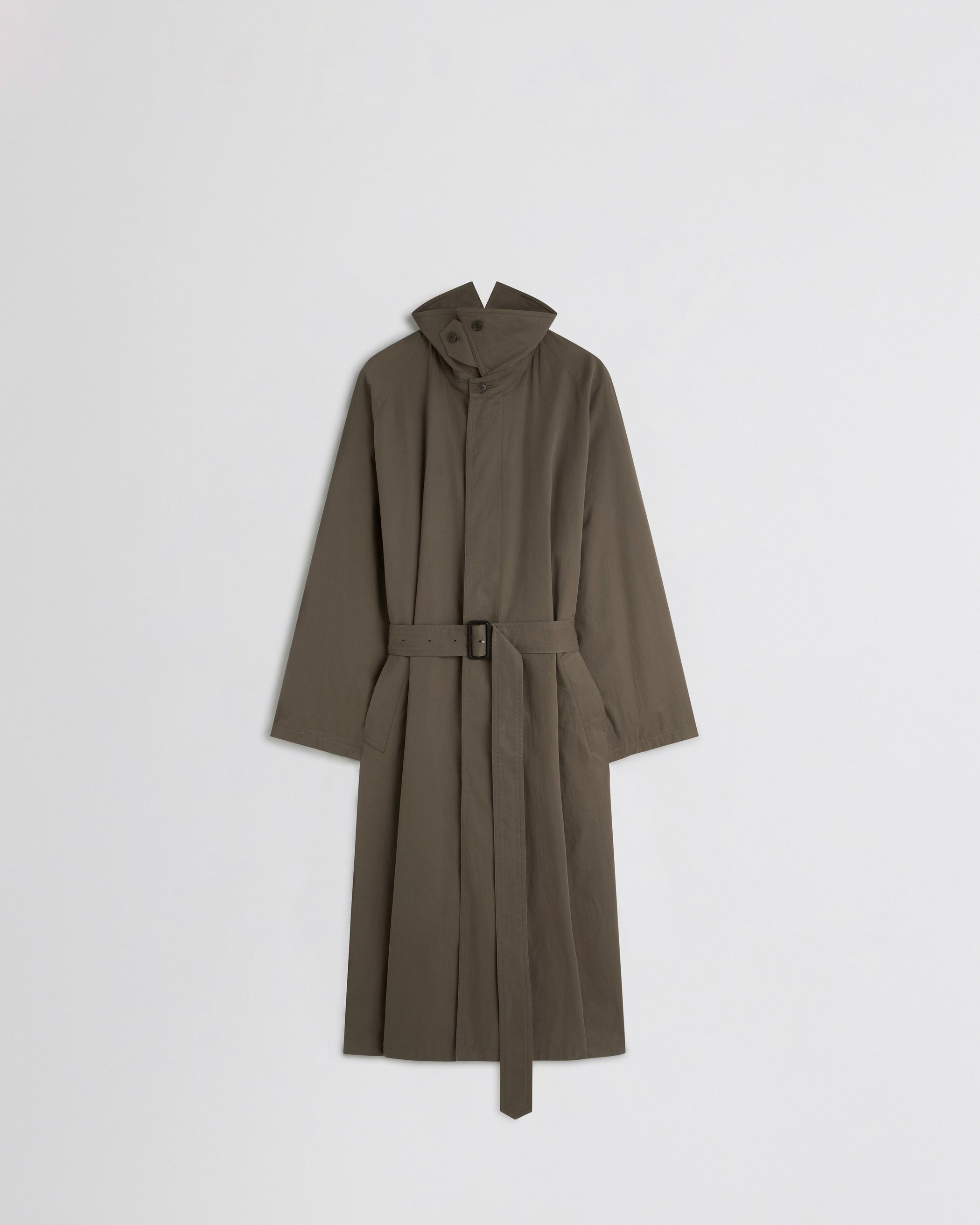 Front flatshot view of the Big trench in sage