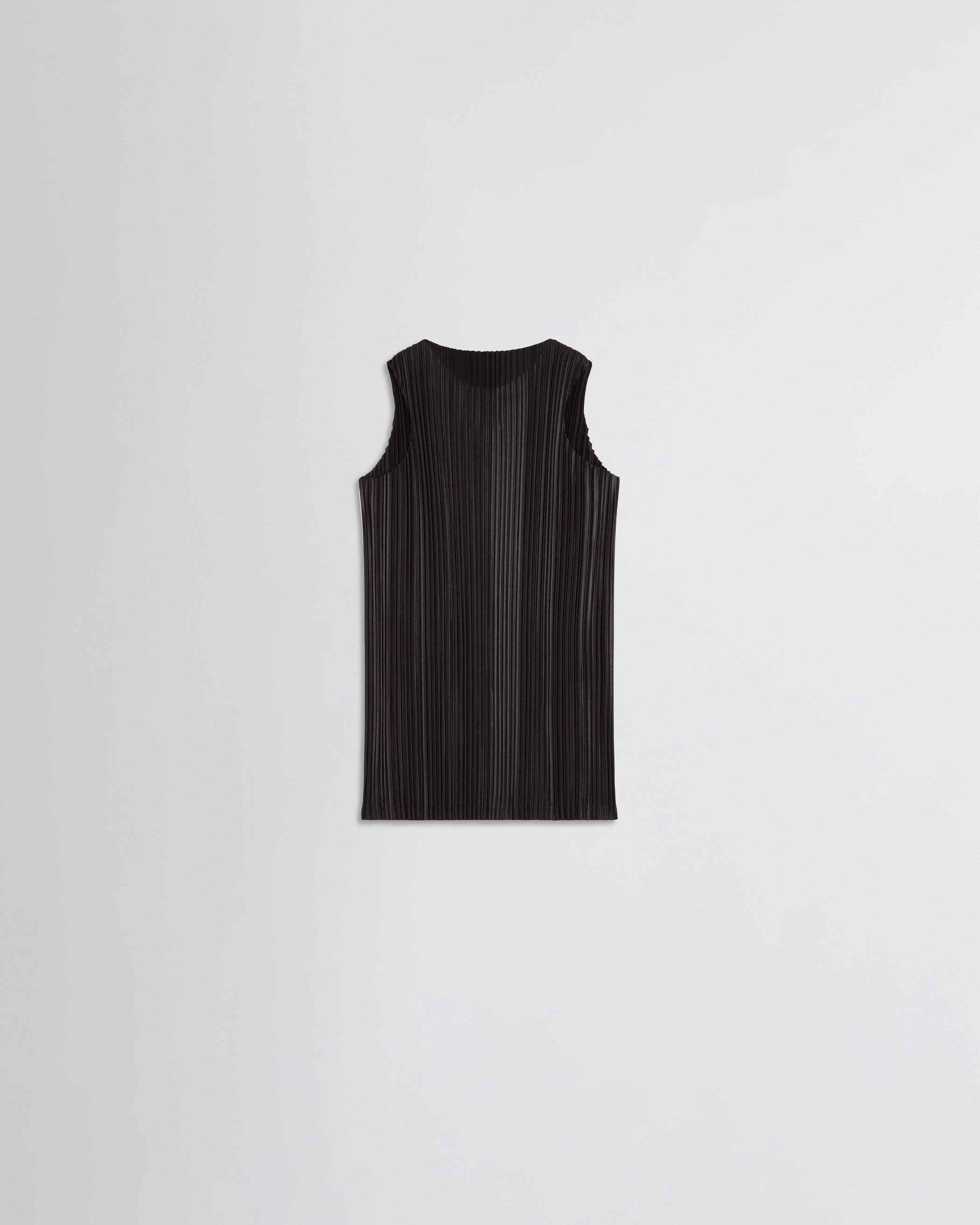 View RAZOR PLEAT TANK in black polyester