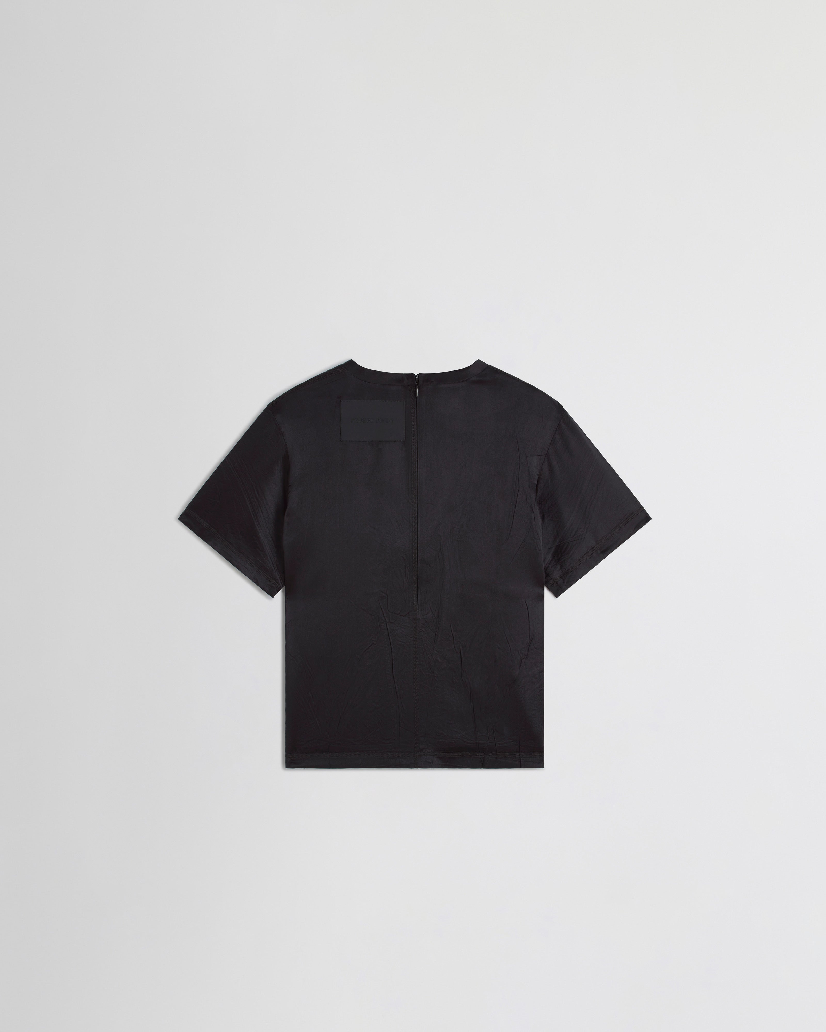 PHOEBE PHILO | GRAPHIC T | black silk