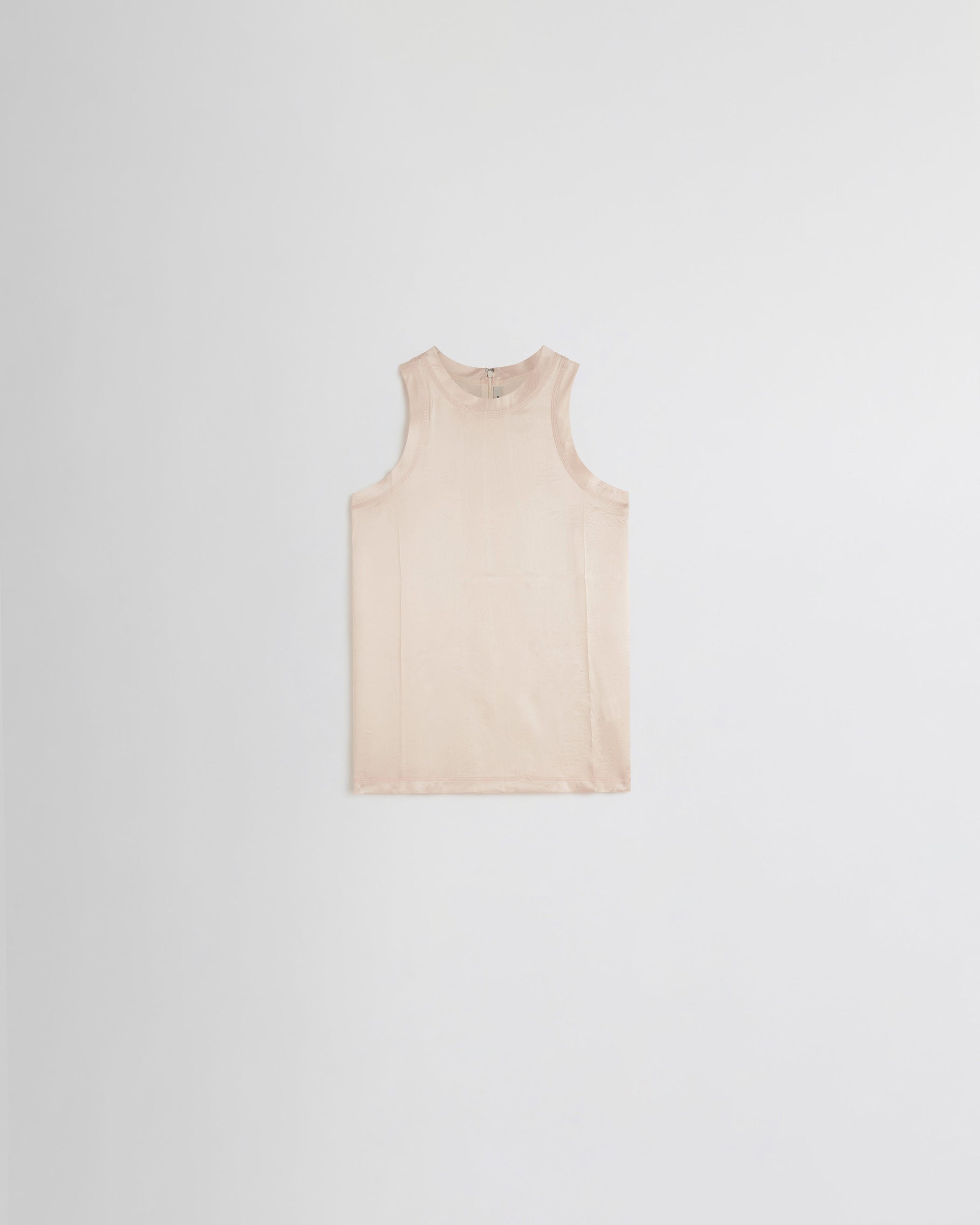 View of Liquid vest in blush
