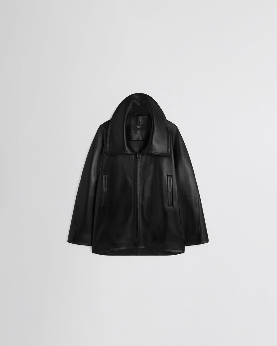 PHOEBE PHILO | ROBE SLIDE | black leather