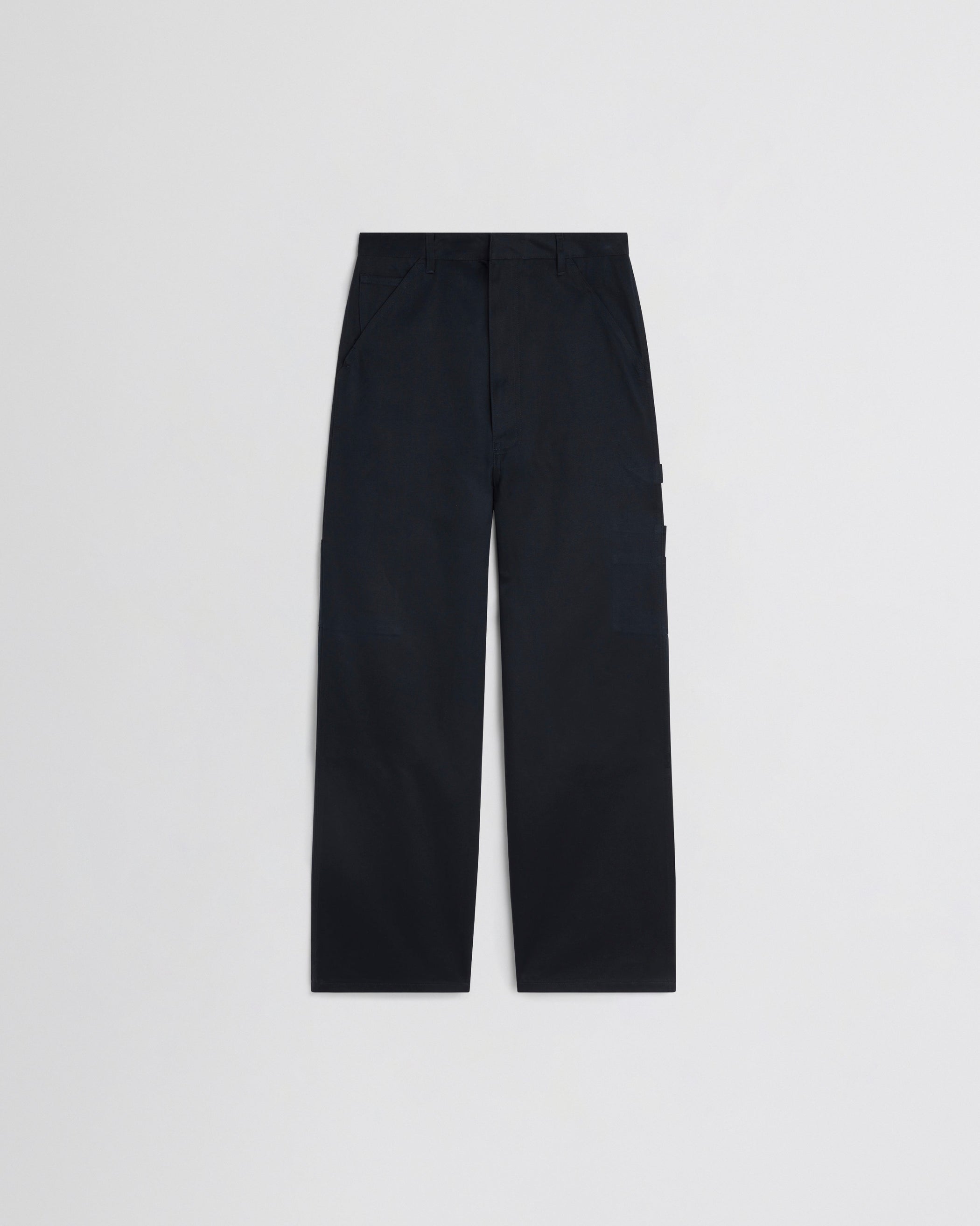 Front view of CARPENTER JEANS in black ink cotton