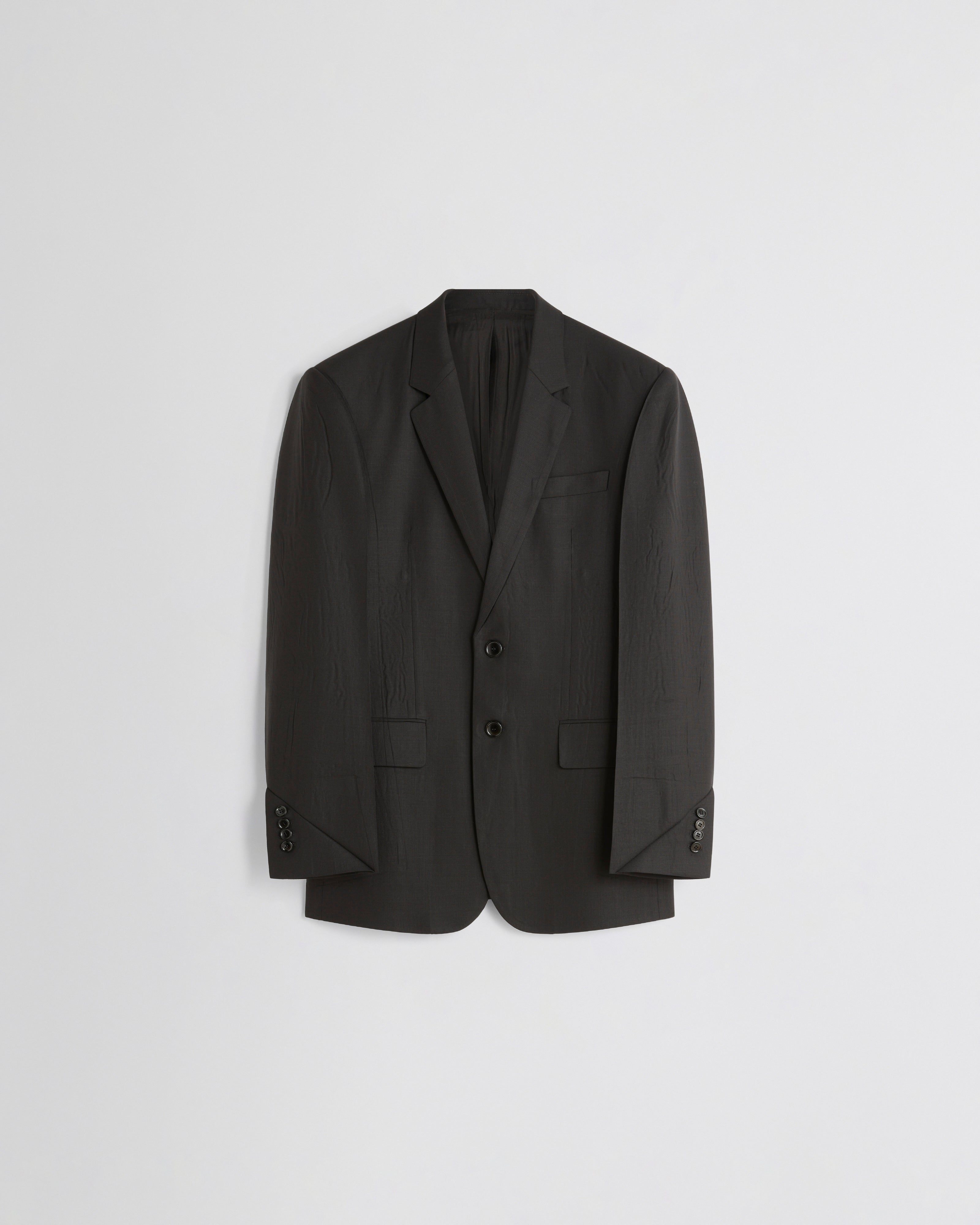 NEAPOLITAN JACKET | green bronze wool
