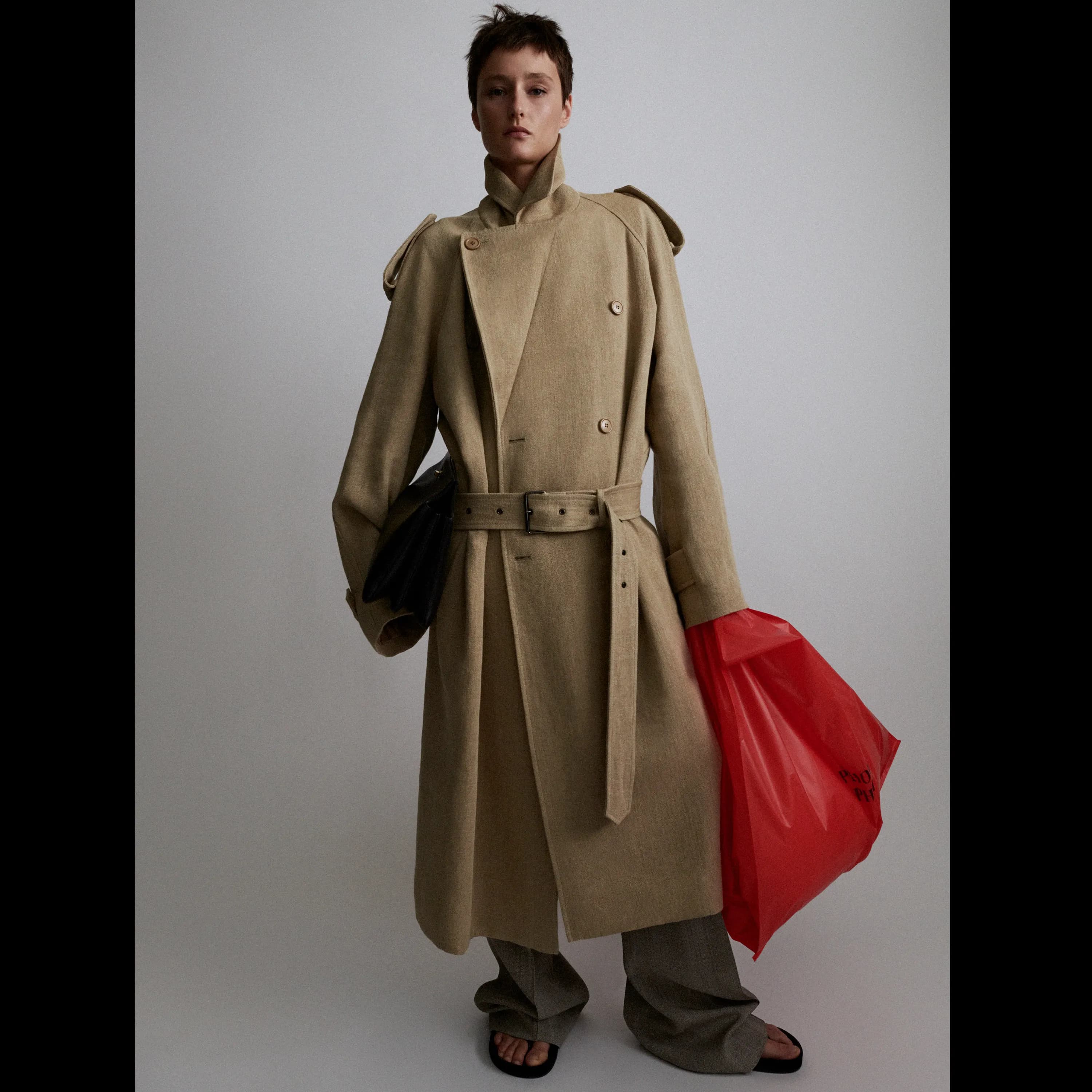 【PHOEBE PHILO】ウォーブンプリーツスカーフ 上品な逸品 PHOEBE PHILO | OTHER ACCESSORIES